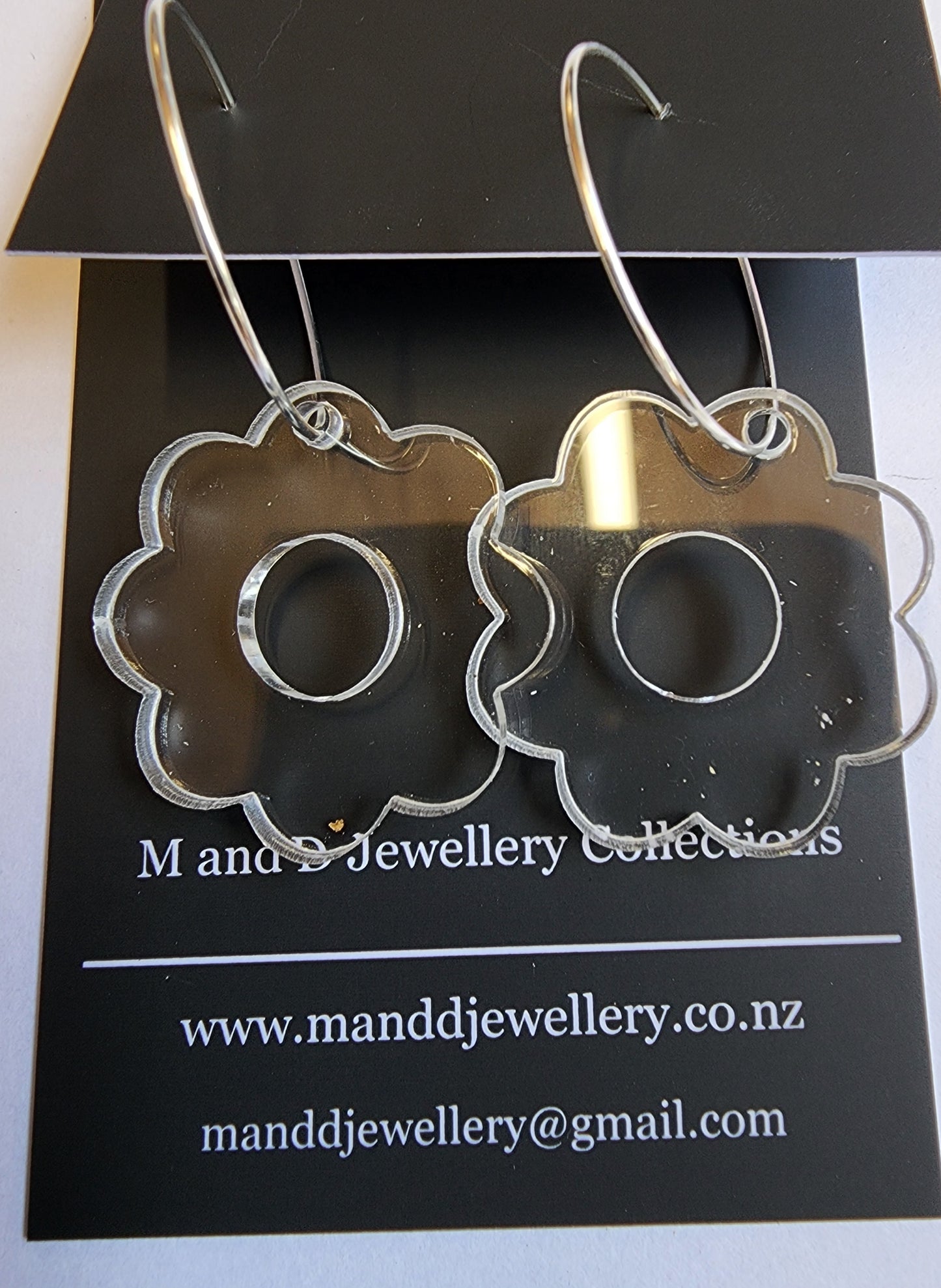 Hooped Flower Power Little Earrings