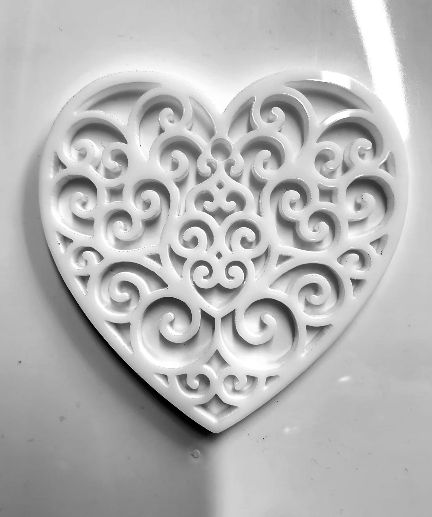 Filigree Wall Heart