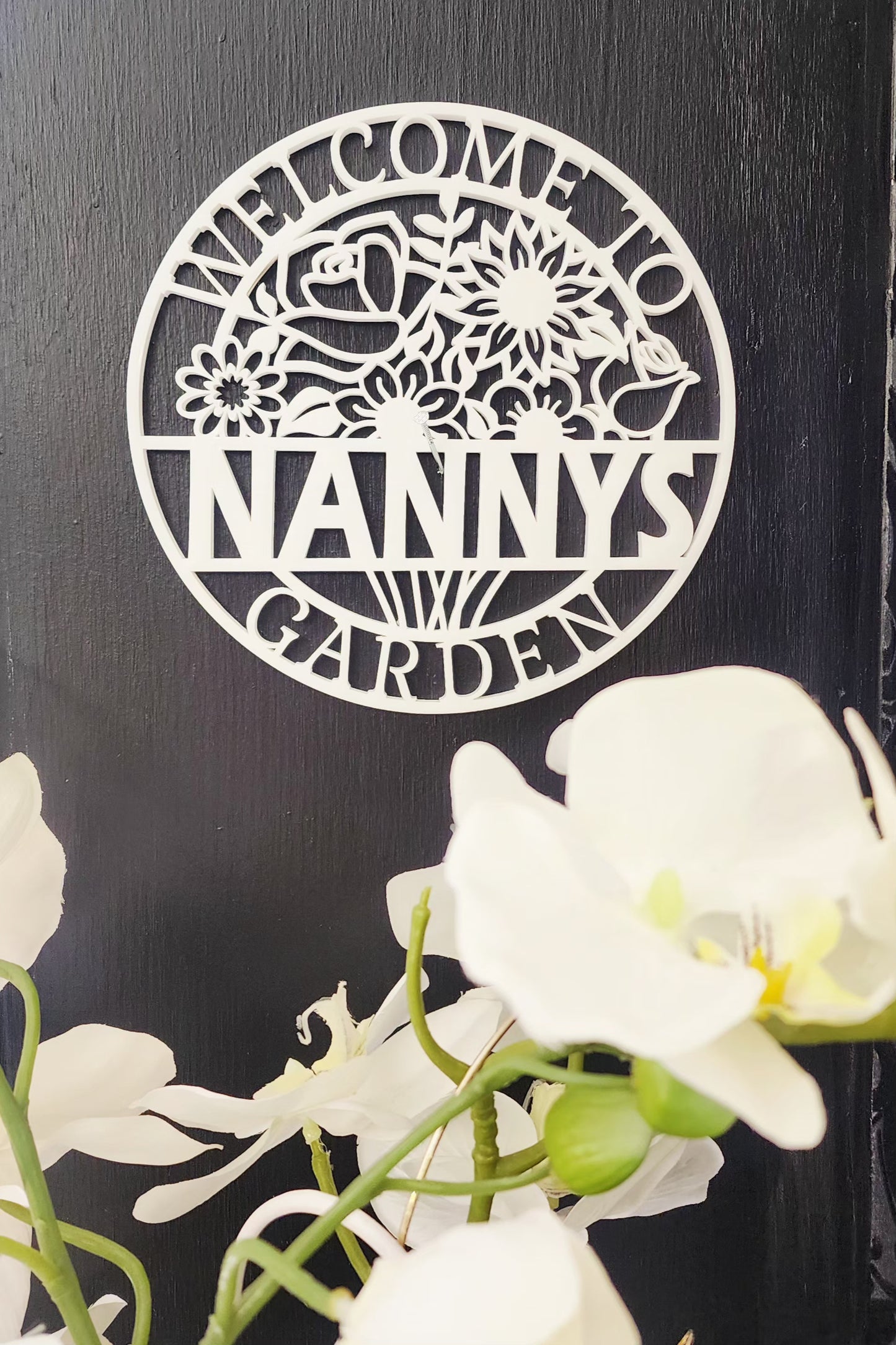 Welcome To the Garden Plaque 💐