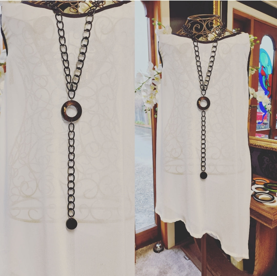 Chained Y Necklace 2 piece