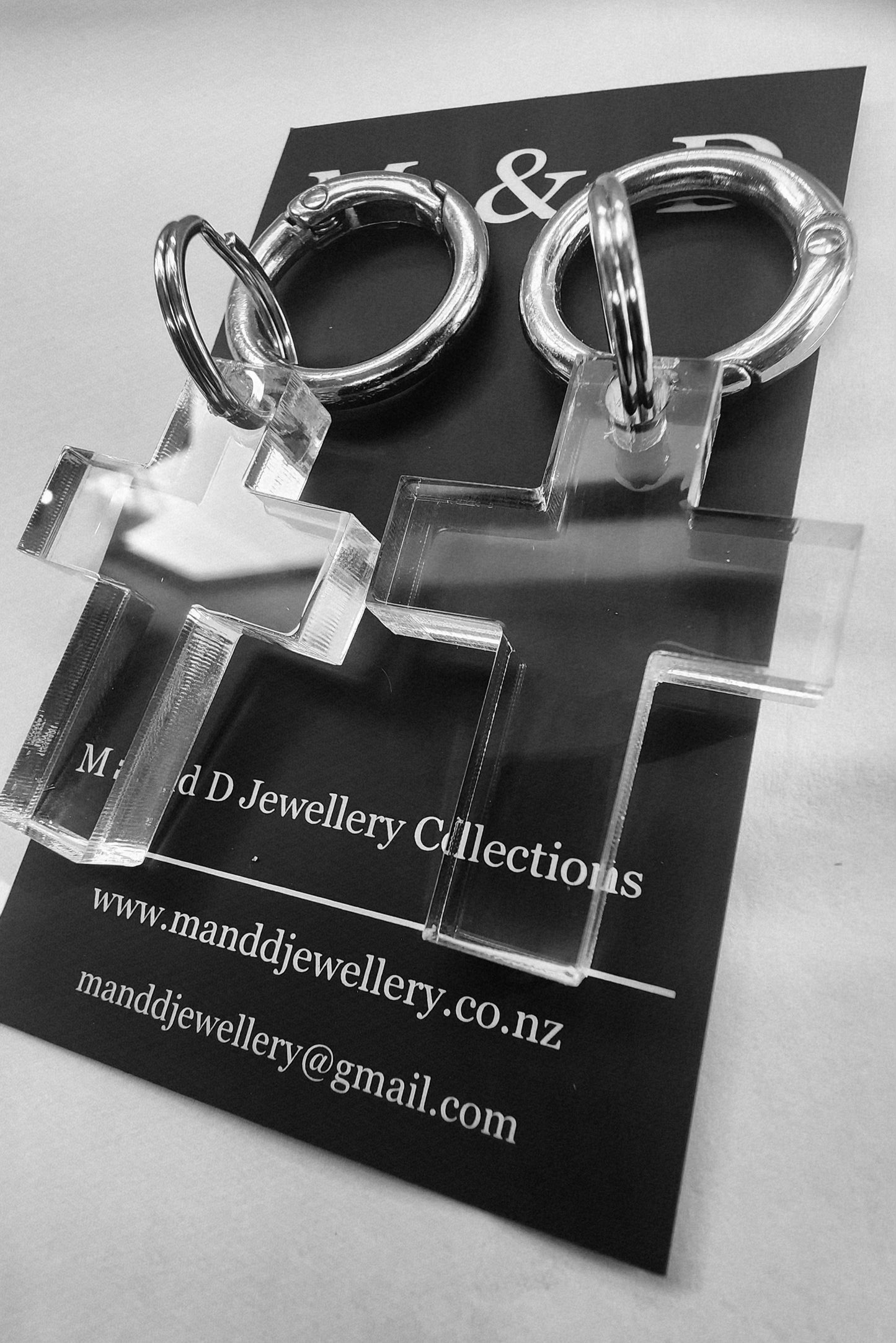 Cross Boot bling, Key ring