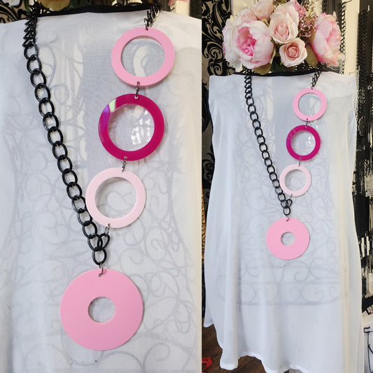 Lariat Circle Necklace