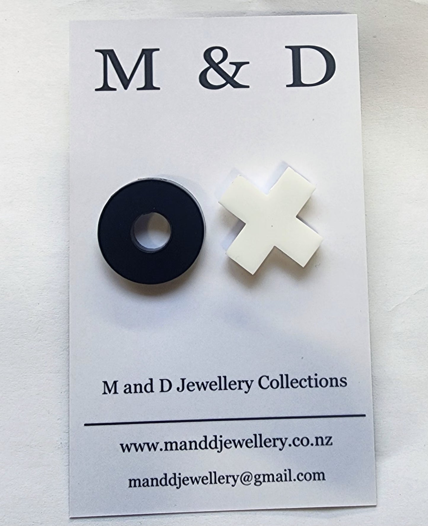 Hugs and Kisses Statement Studs