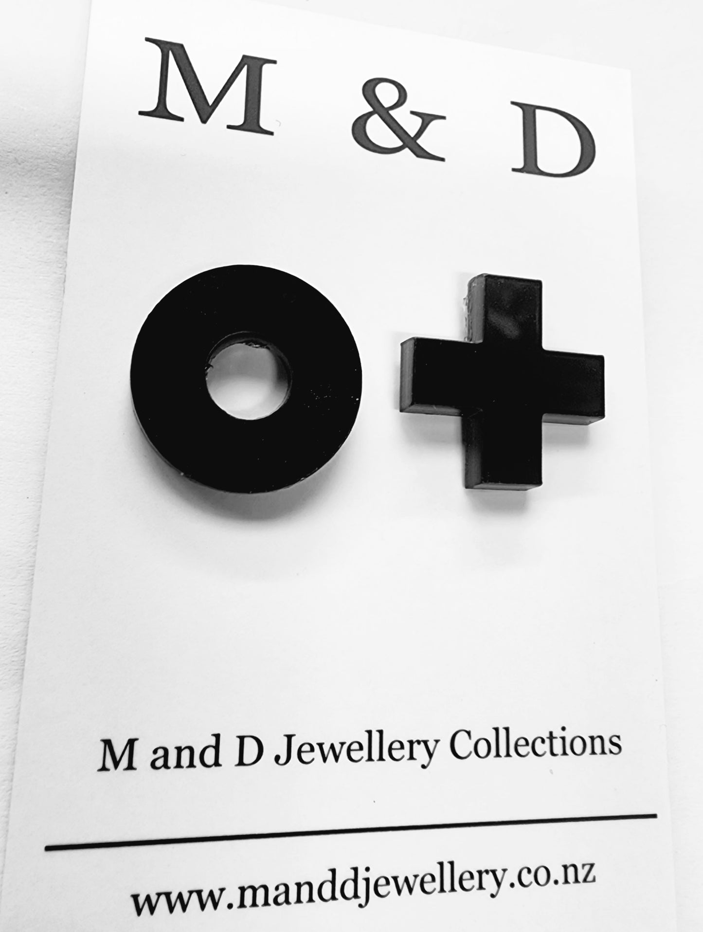 Hugs and Kisses Statement Studs