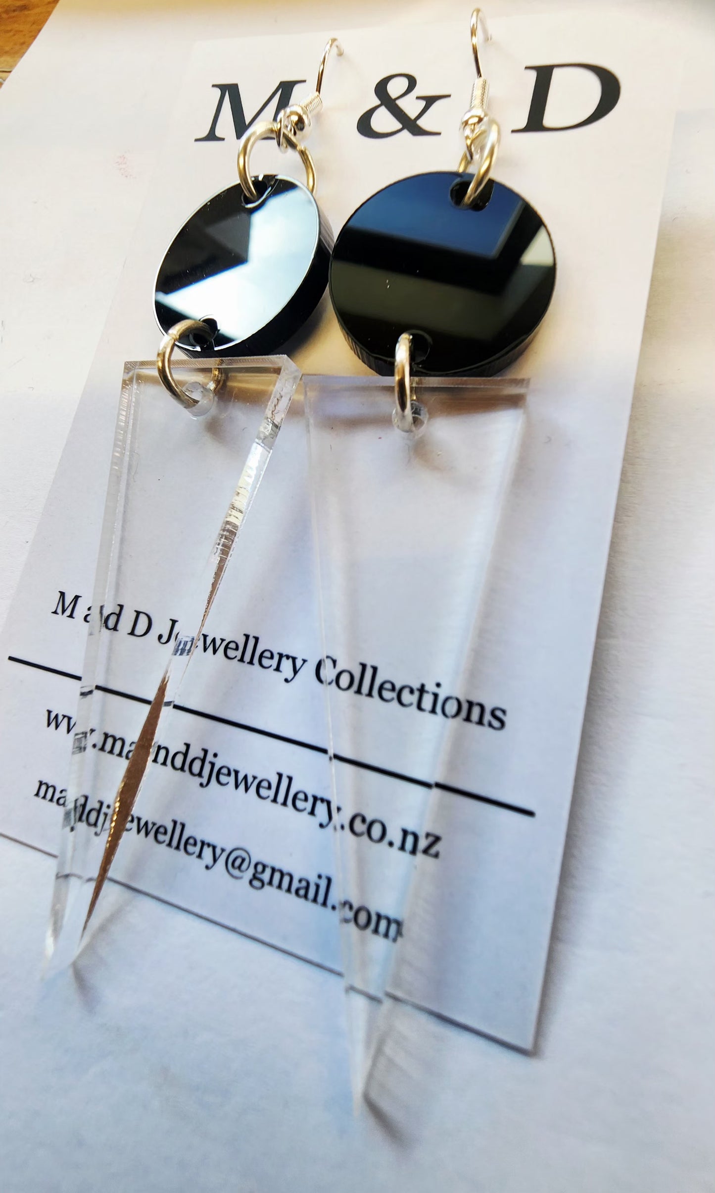 Spot and Spike Dangle Earrings