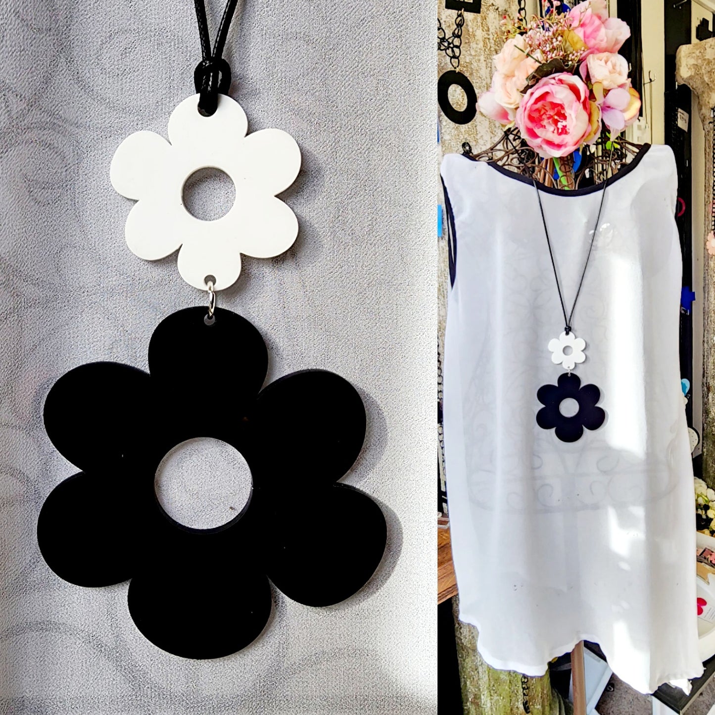 Flora Double Statement Necklace