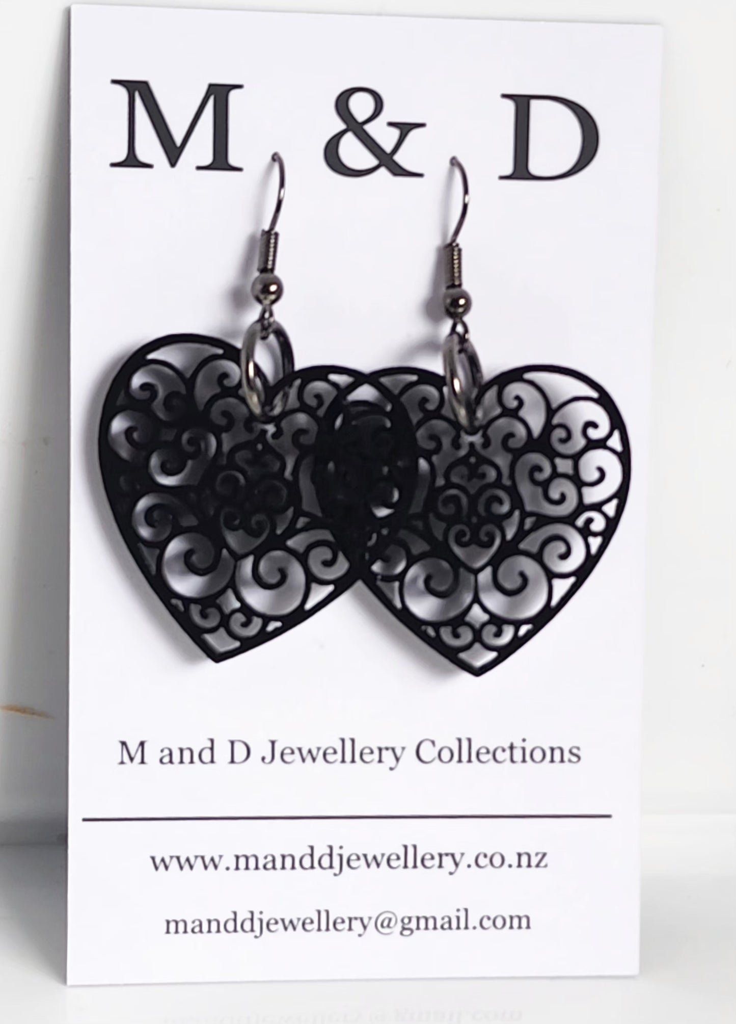 Filigree Heart Little Dangles