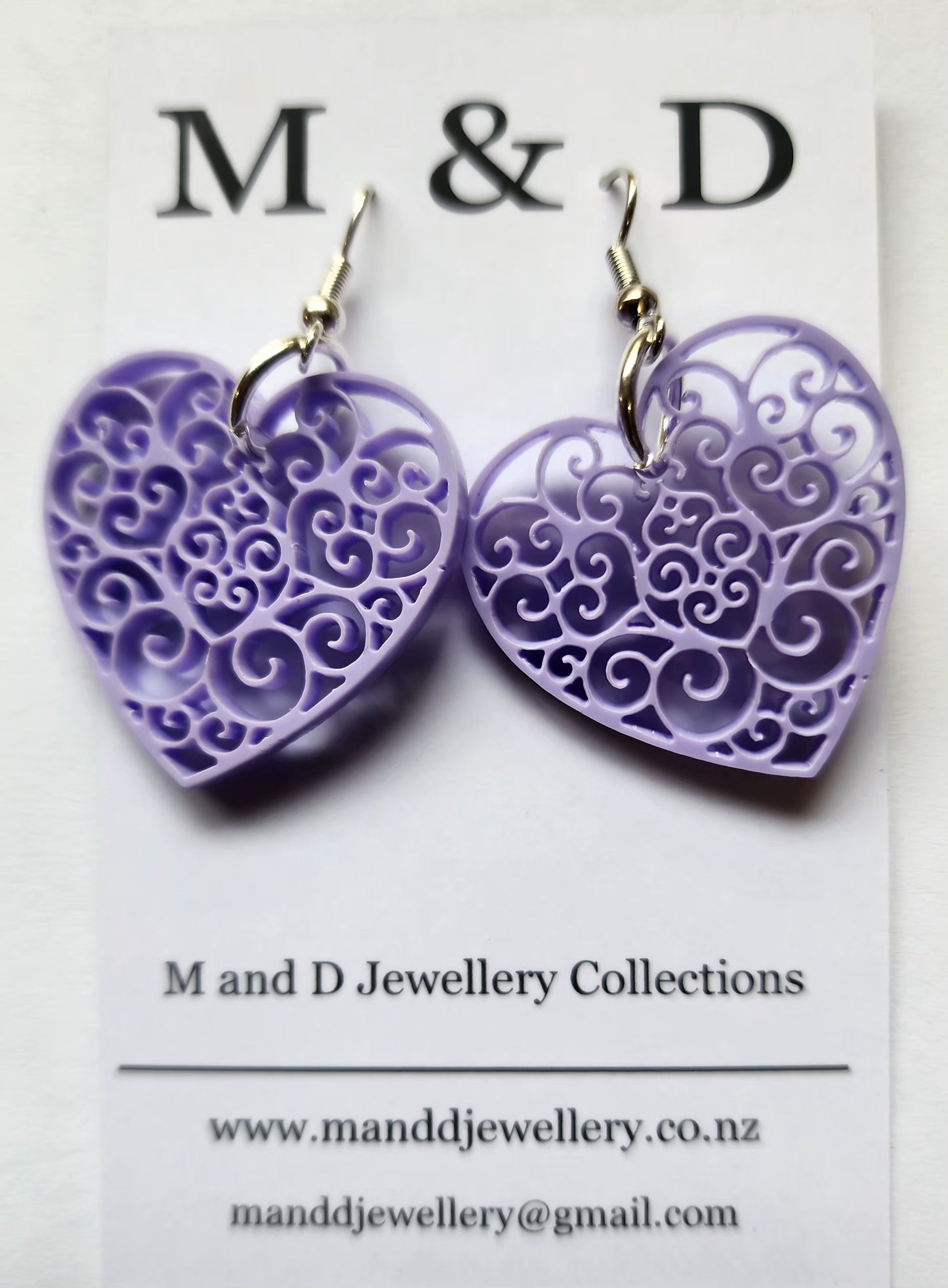 Filigree Heart Little Dangles