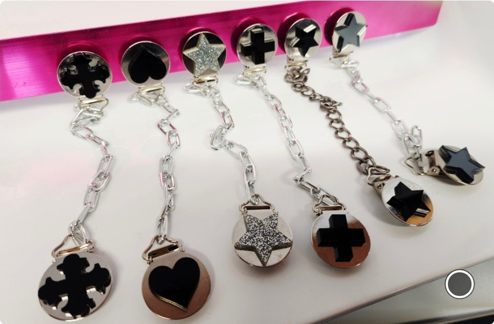 Clothing Clips Chain Style