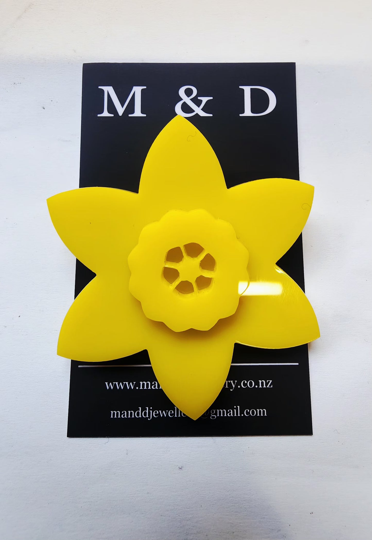 Daffodil Brooch