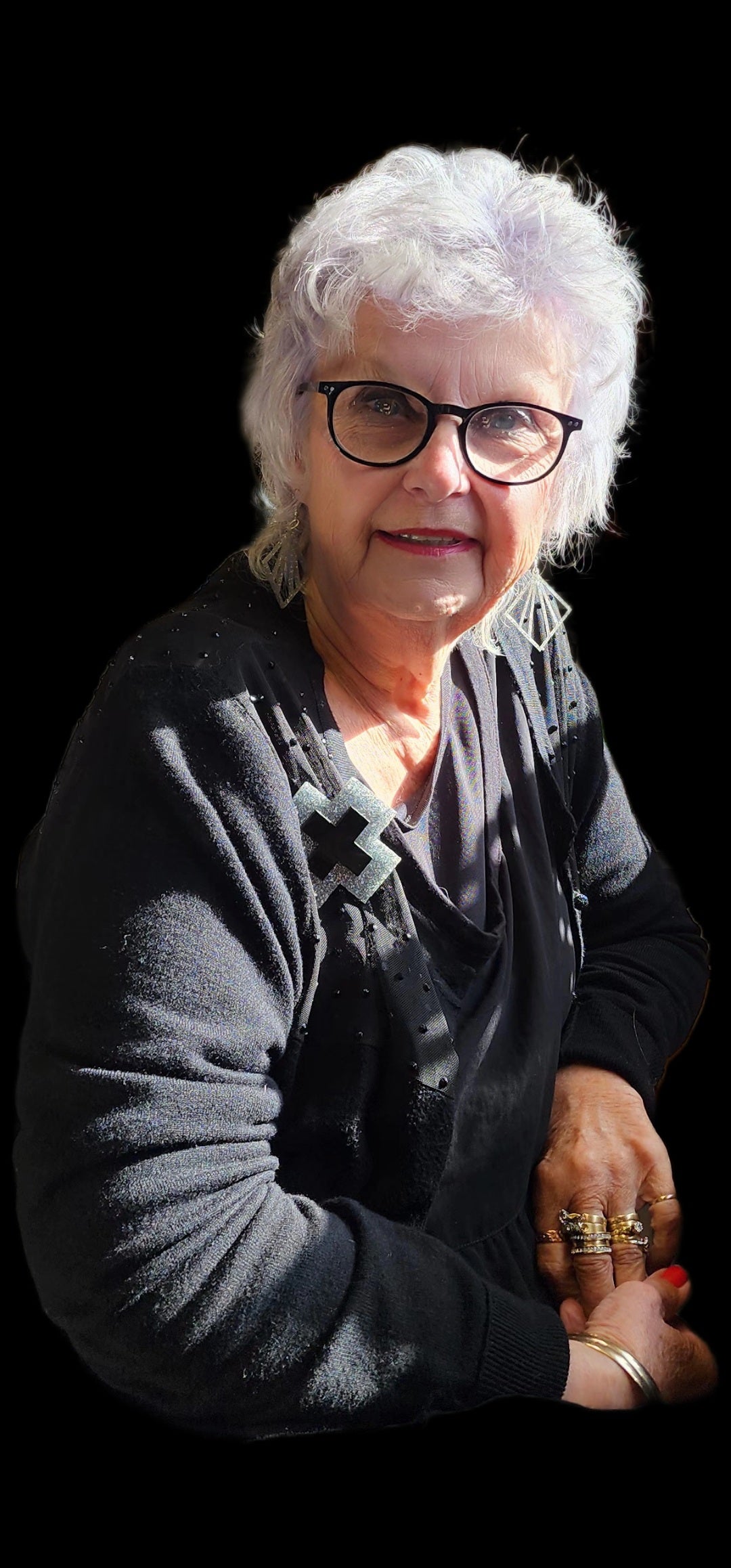 Deco Diamond Cube Dangles