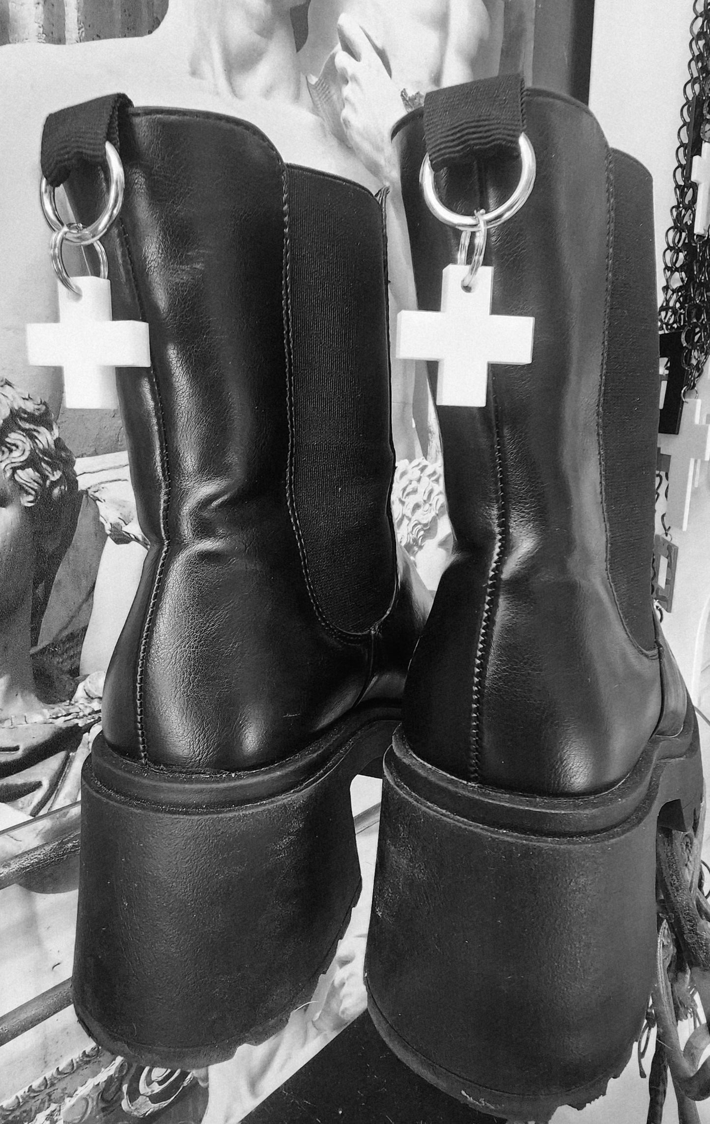 Plus Boot bling, Key ring