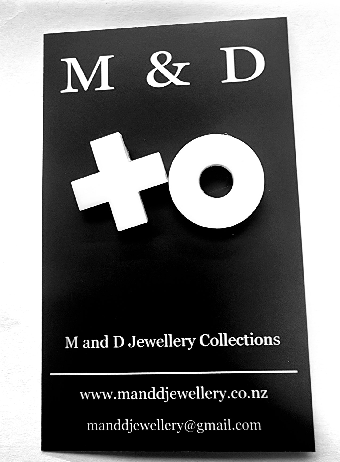 Hugs and Kisses Statement Studs