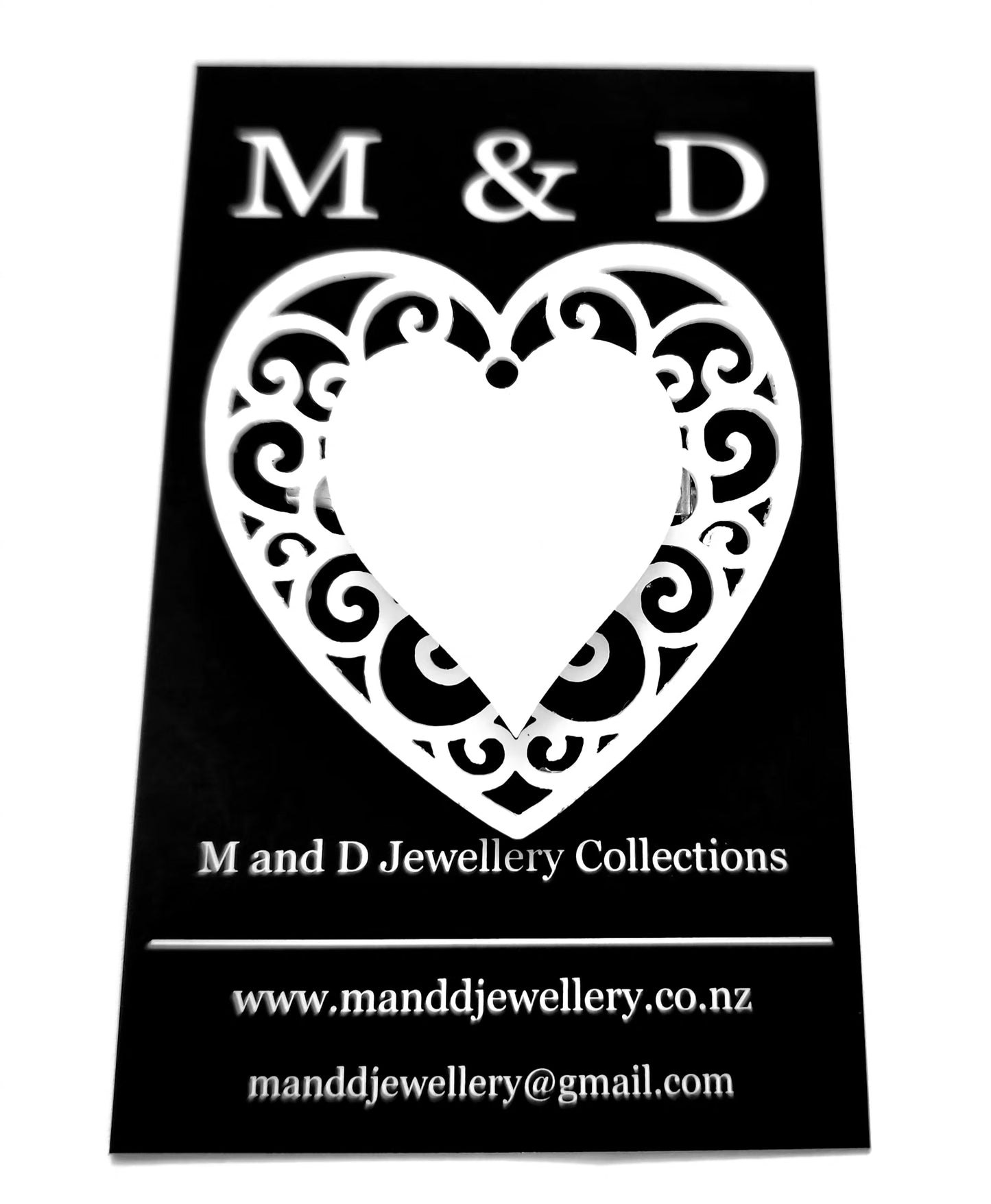 Brooch Filigree Heart