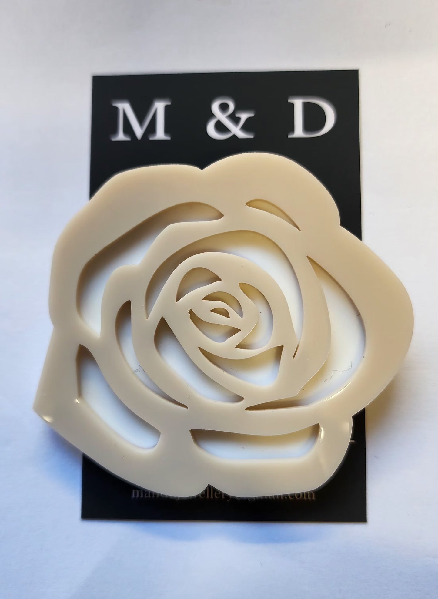Rose Brooch Layered