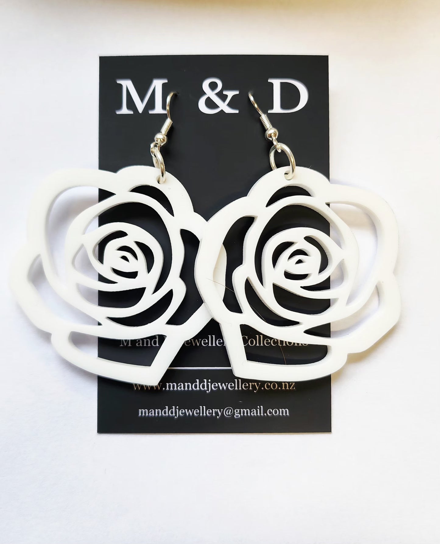 Rose Dangle Earrings