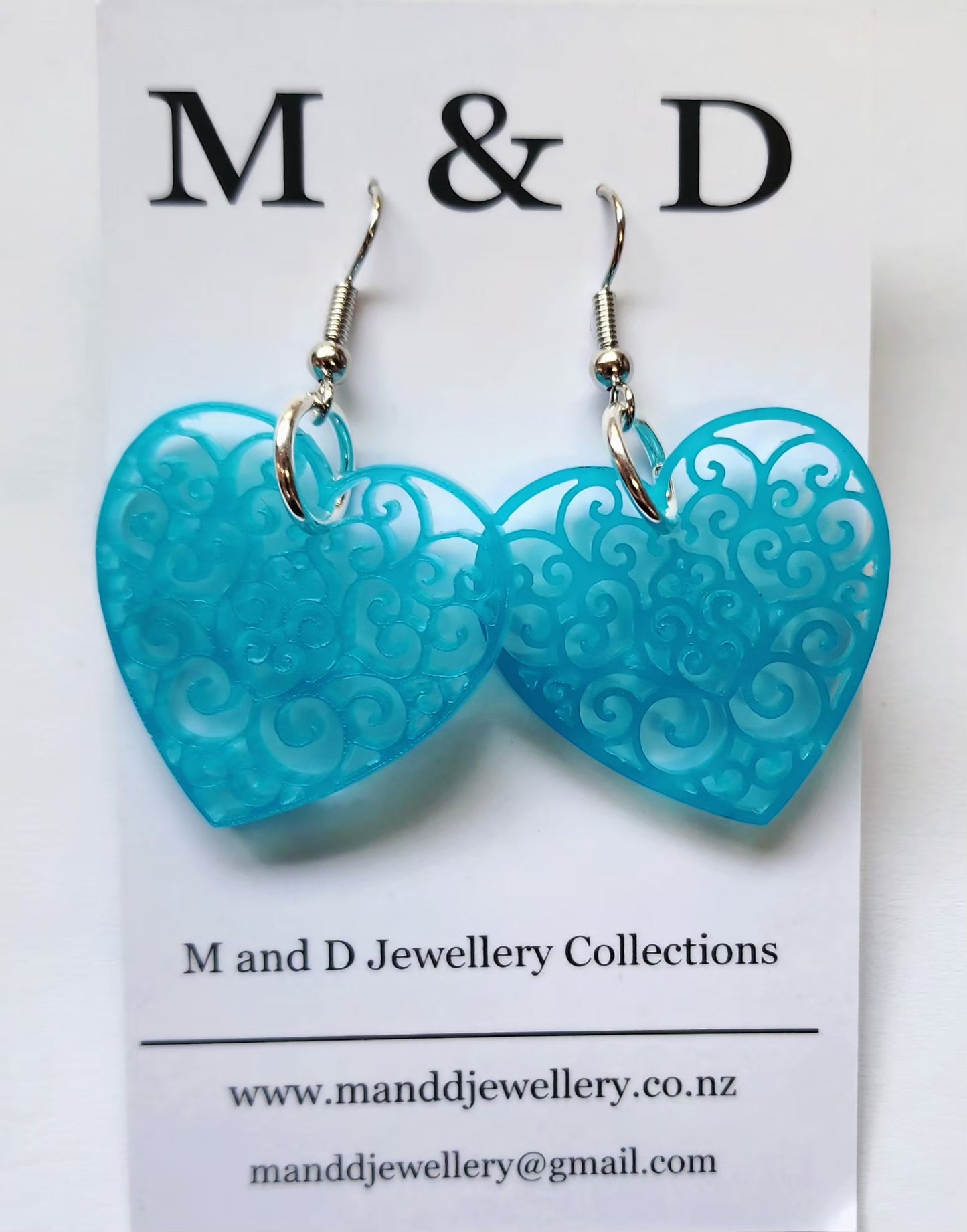 Filigree Heart Little Dangles