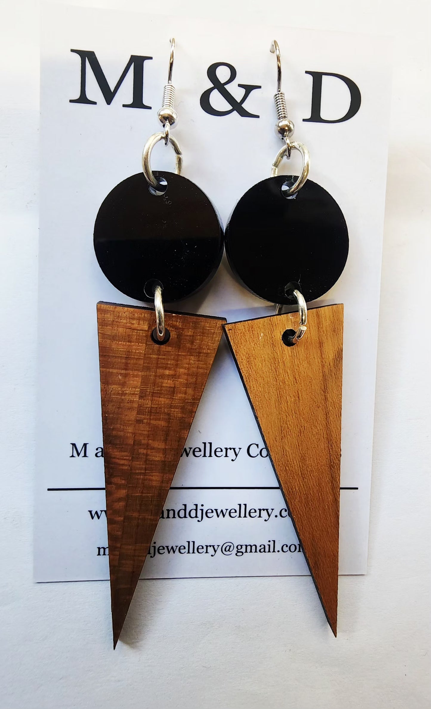 Spot and Spike Dangle Earrings