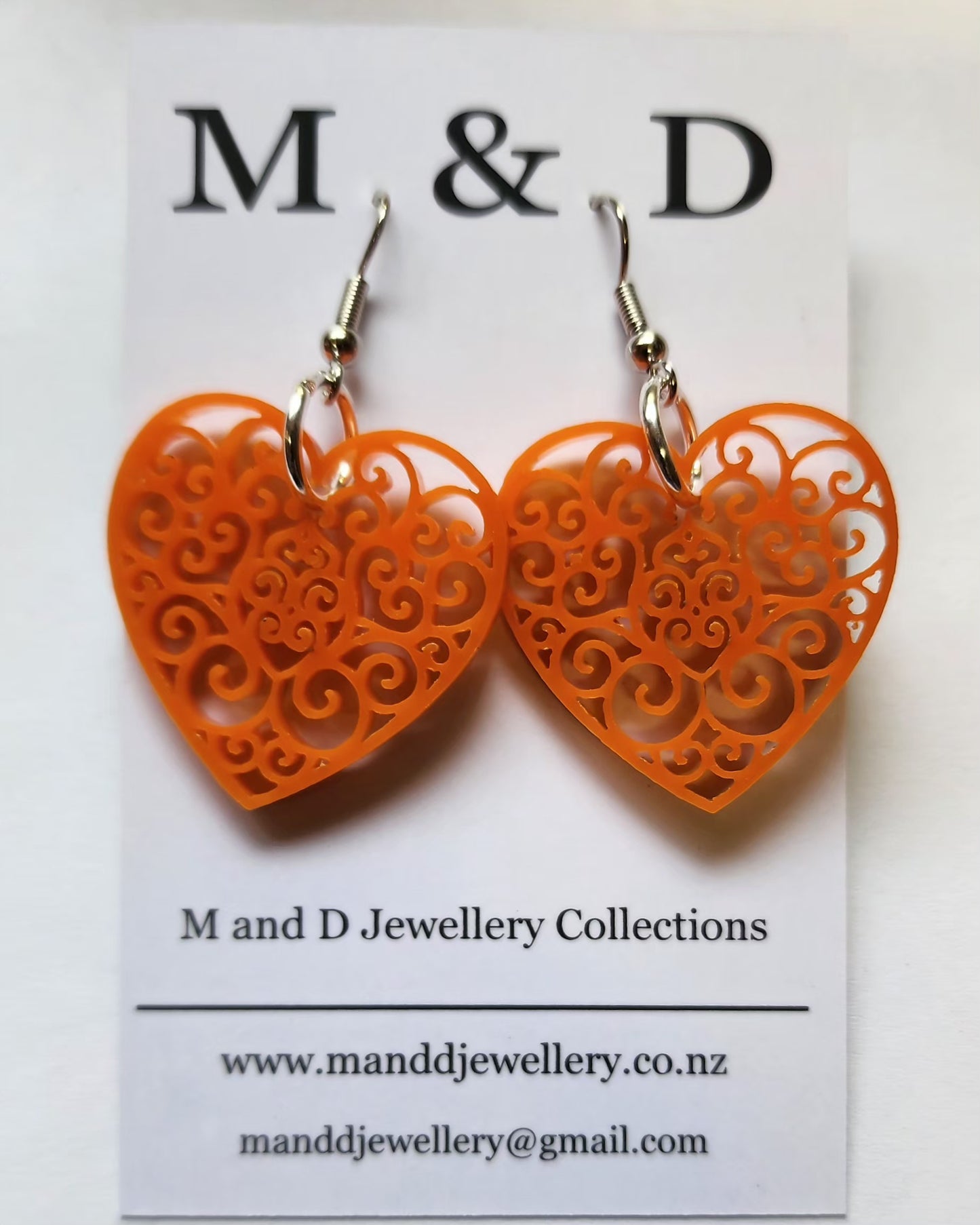 Filigree Heart Little Dangles