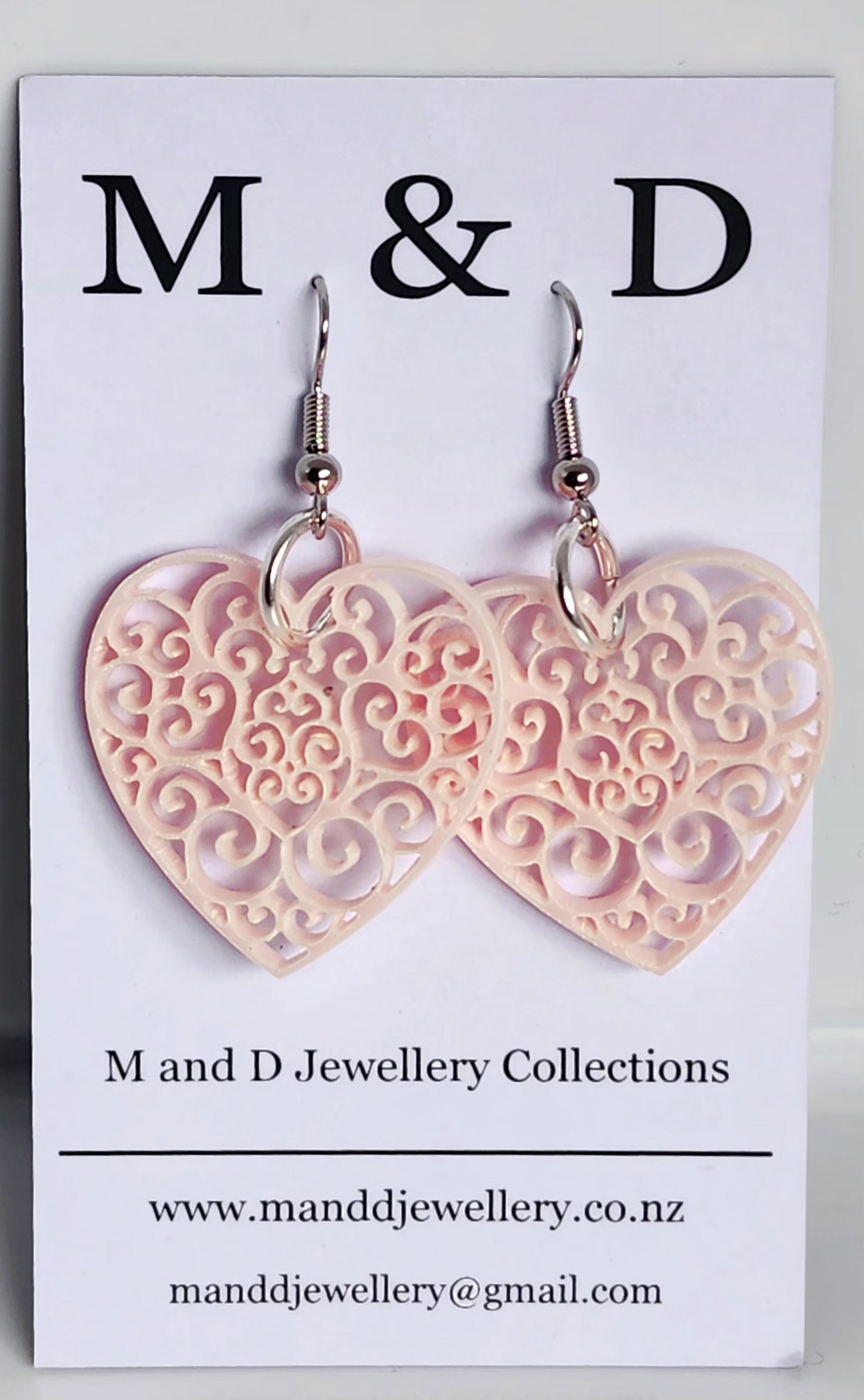 Filigree Heart Little Dangles