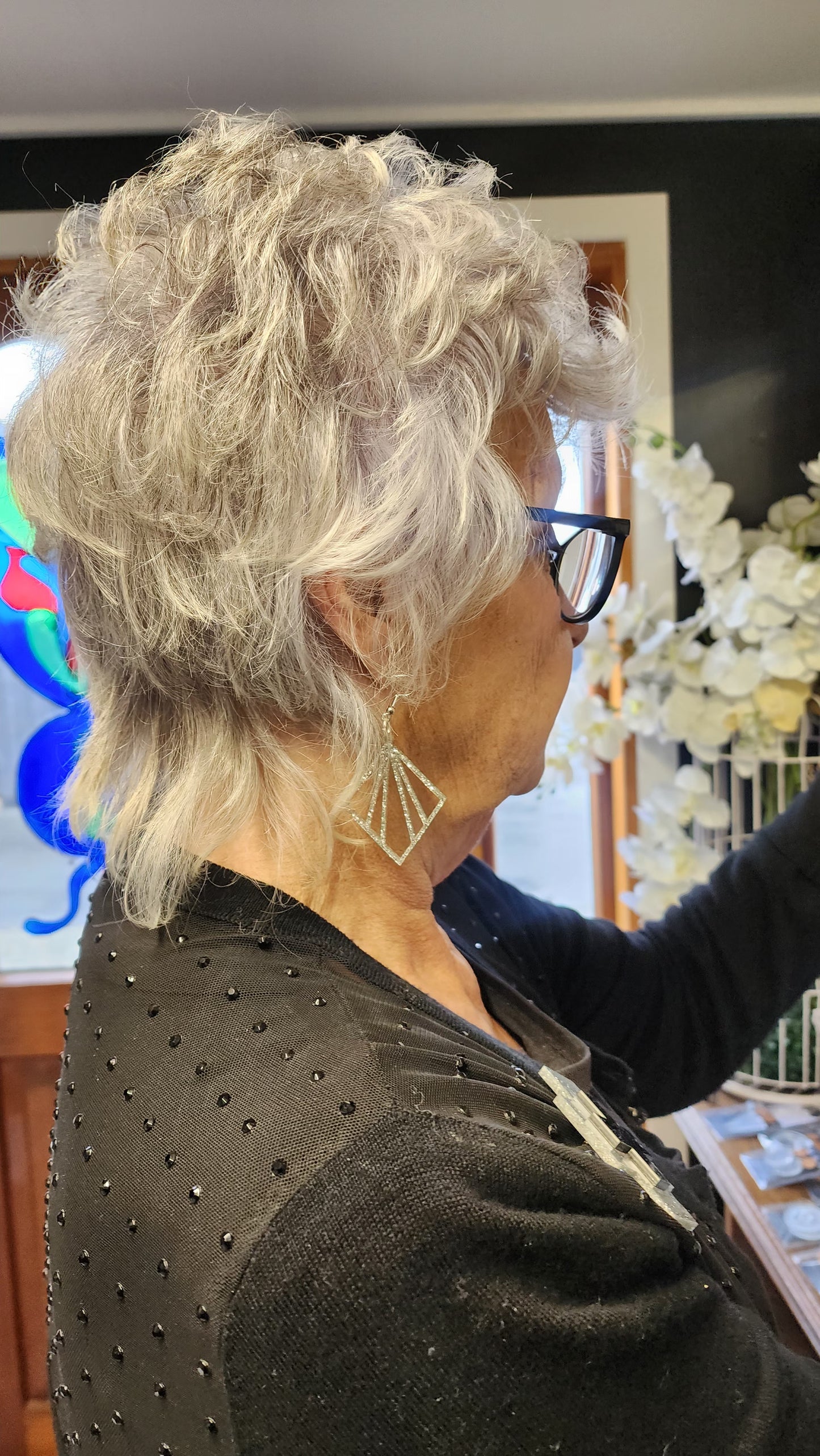 Deco Diamond Cube Dangles