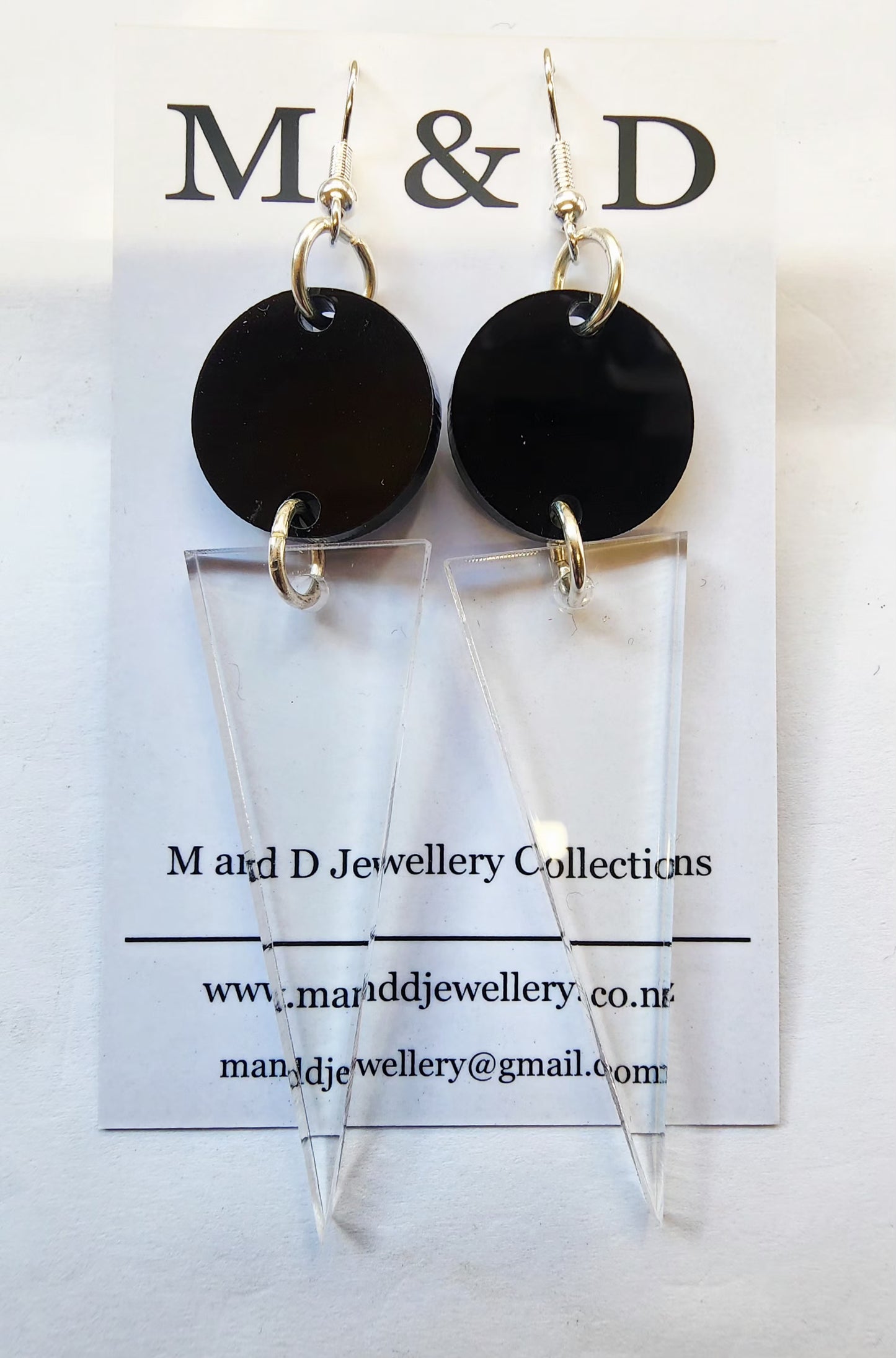 Spot and Spike Dangle Earrings