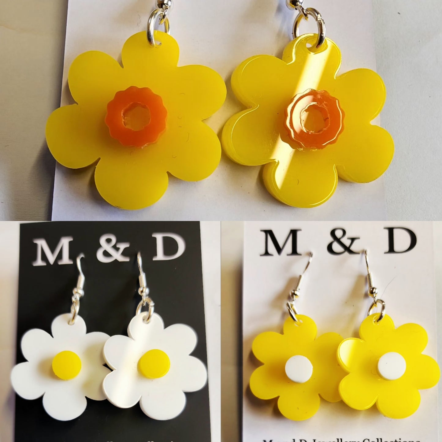Flora Daffodil little Dangles Earrings
