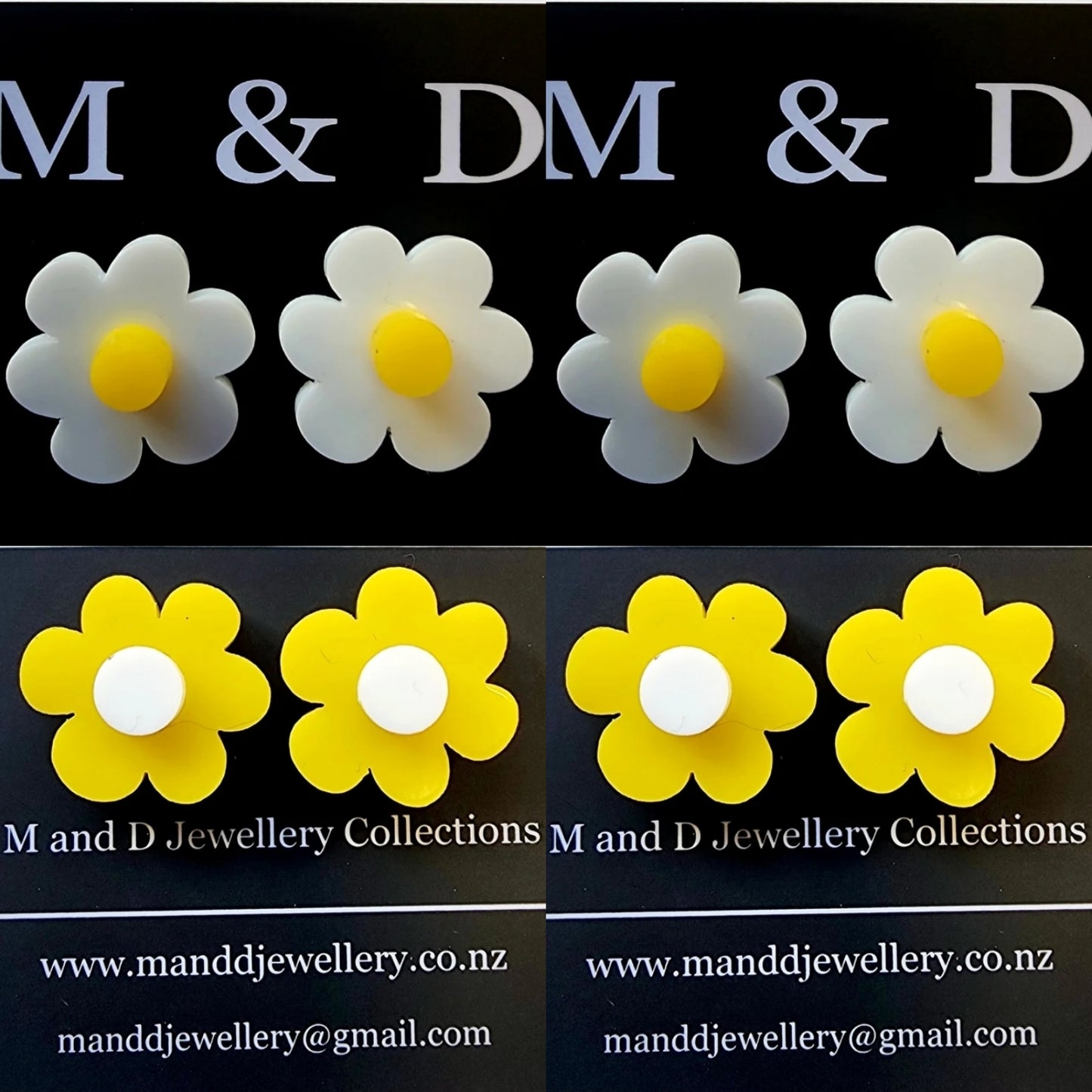 Flora Daffodil Stud Earrings