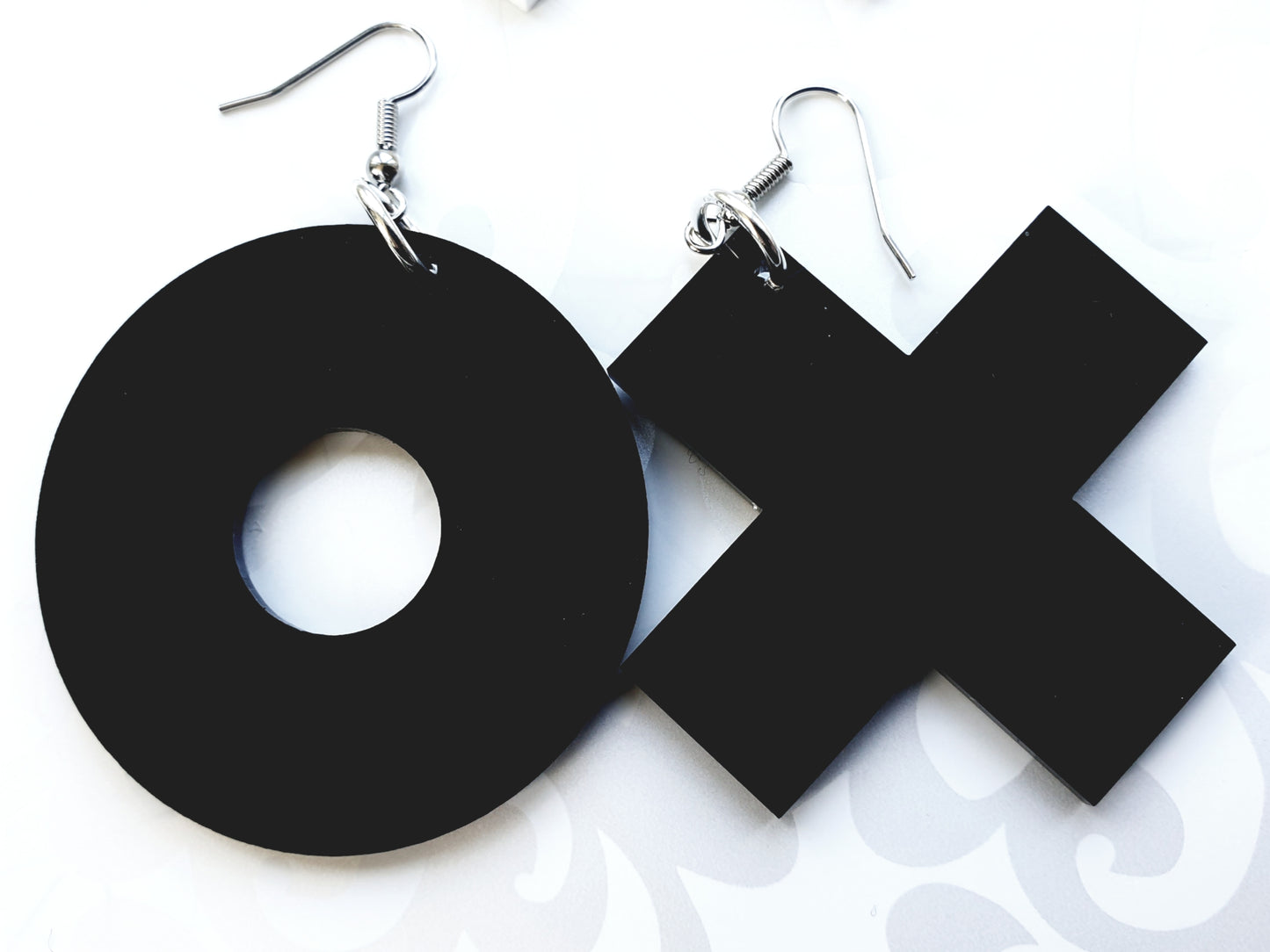 Hugs and Kisses Earrings Dangles