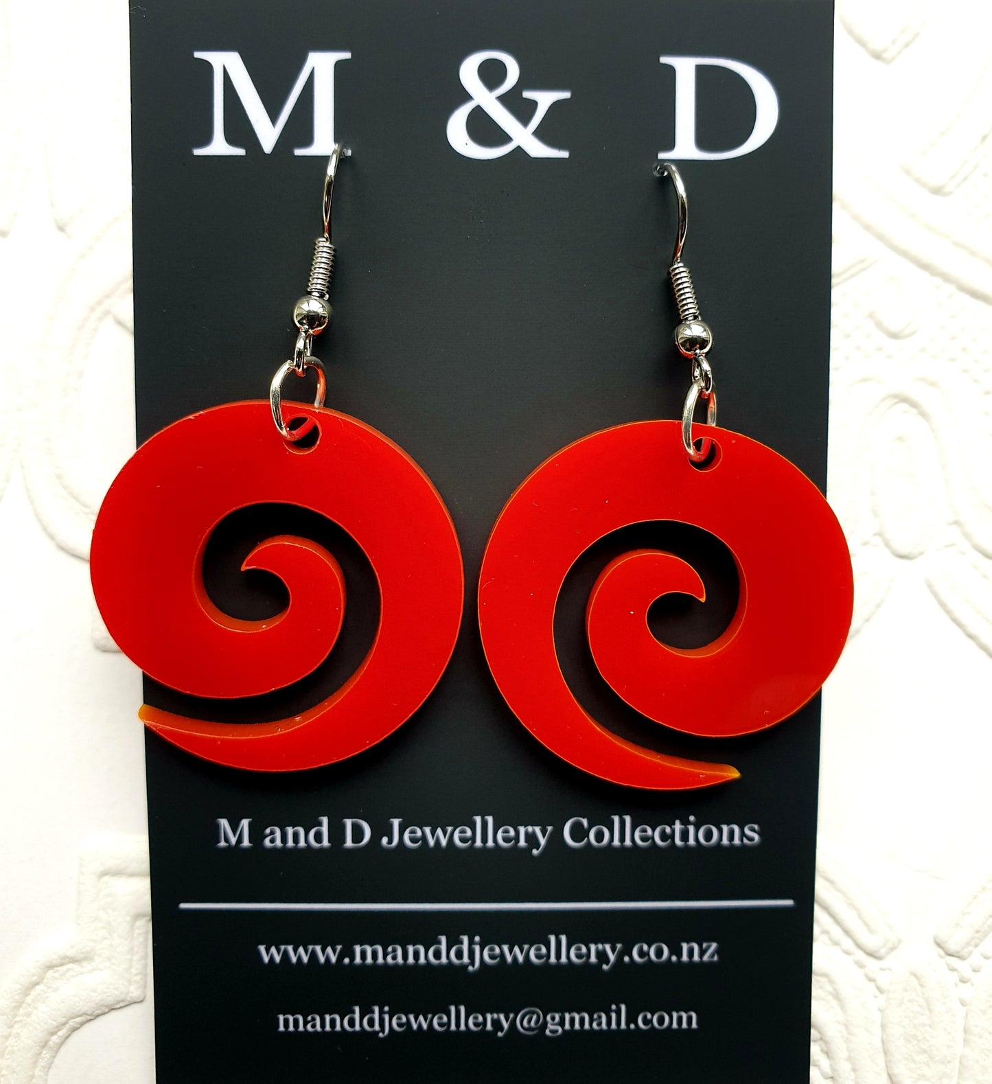 Koru Earrings Little Dangles 3cm
