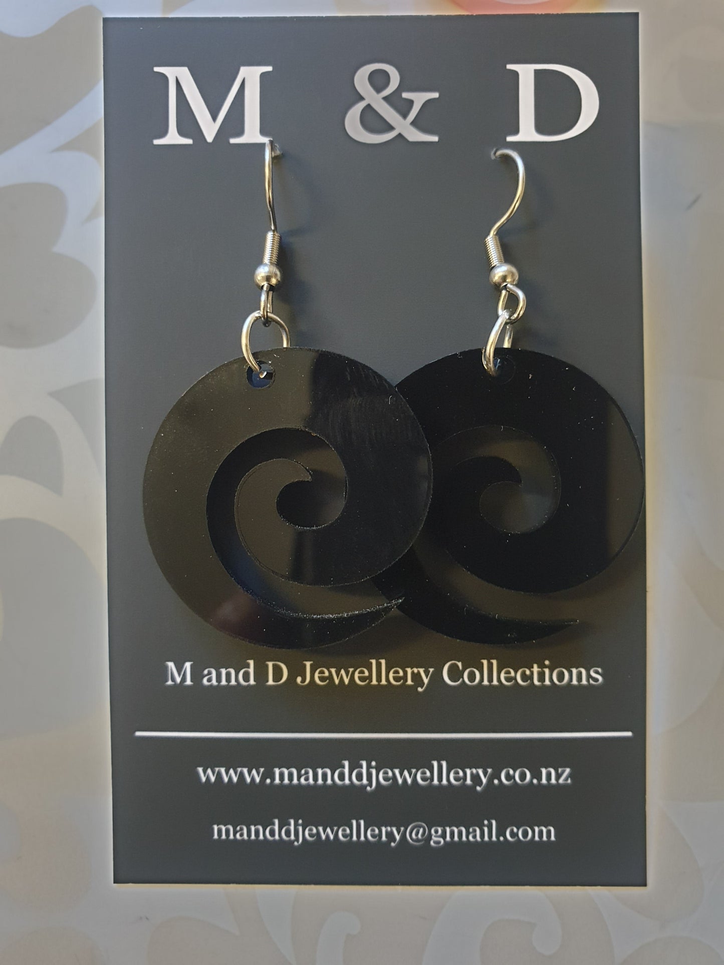 Koru Earrings Little Dangles 3cm