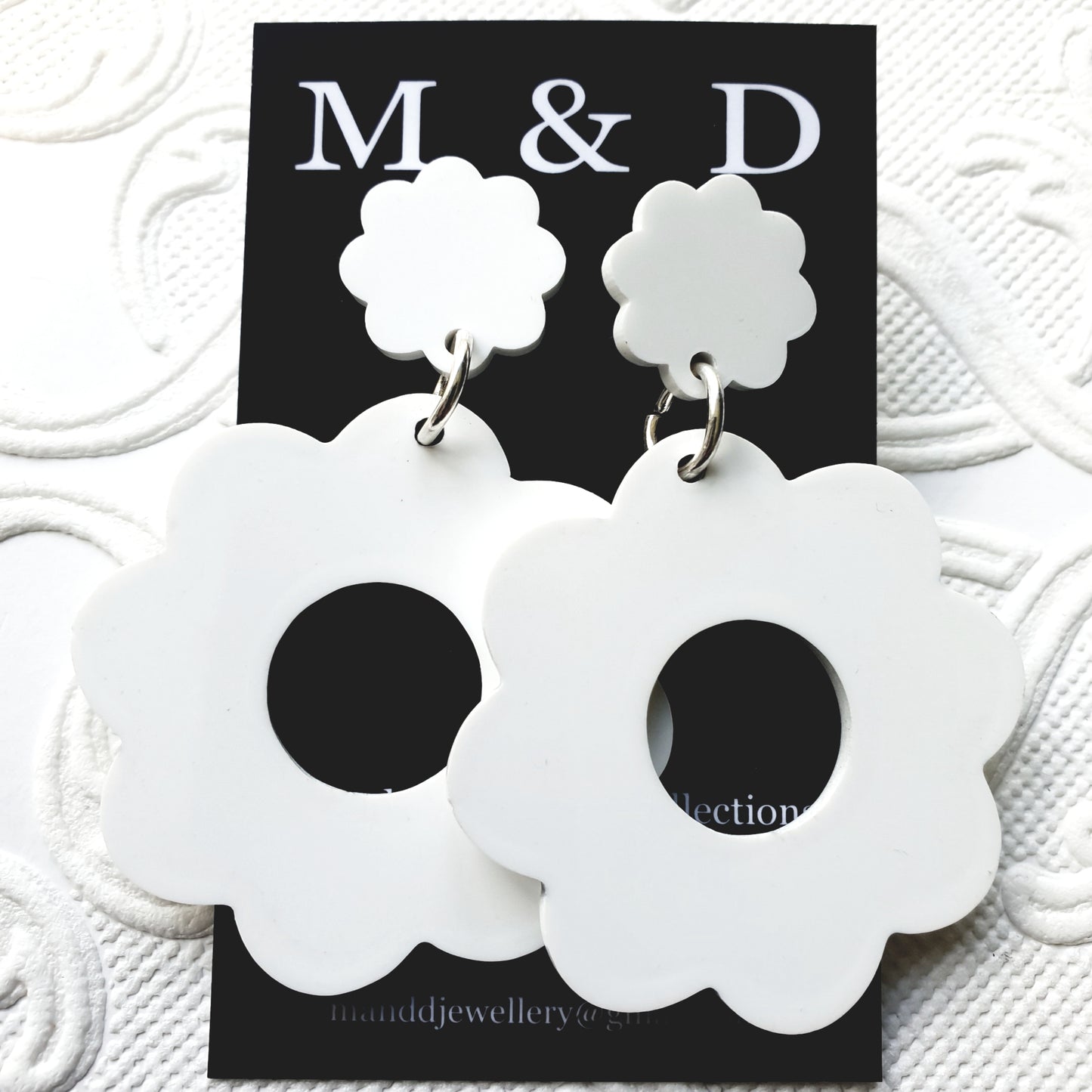 Flower Power Earrings Stud Dangles