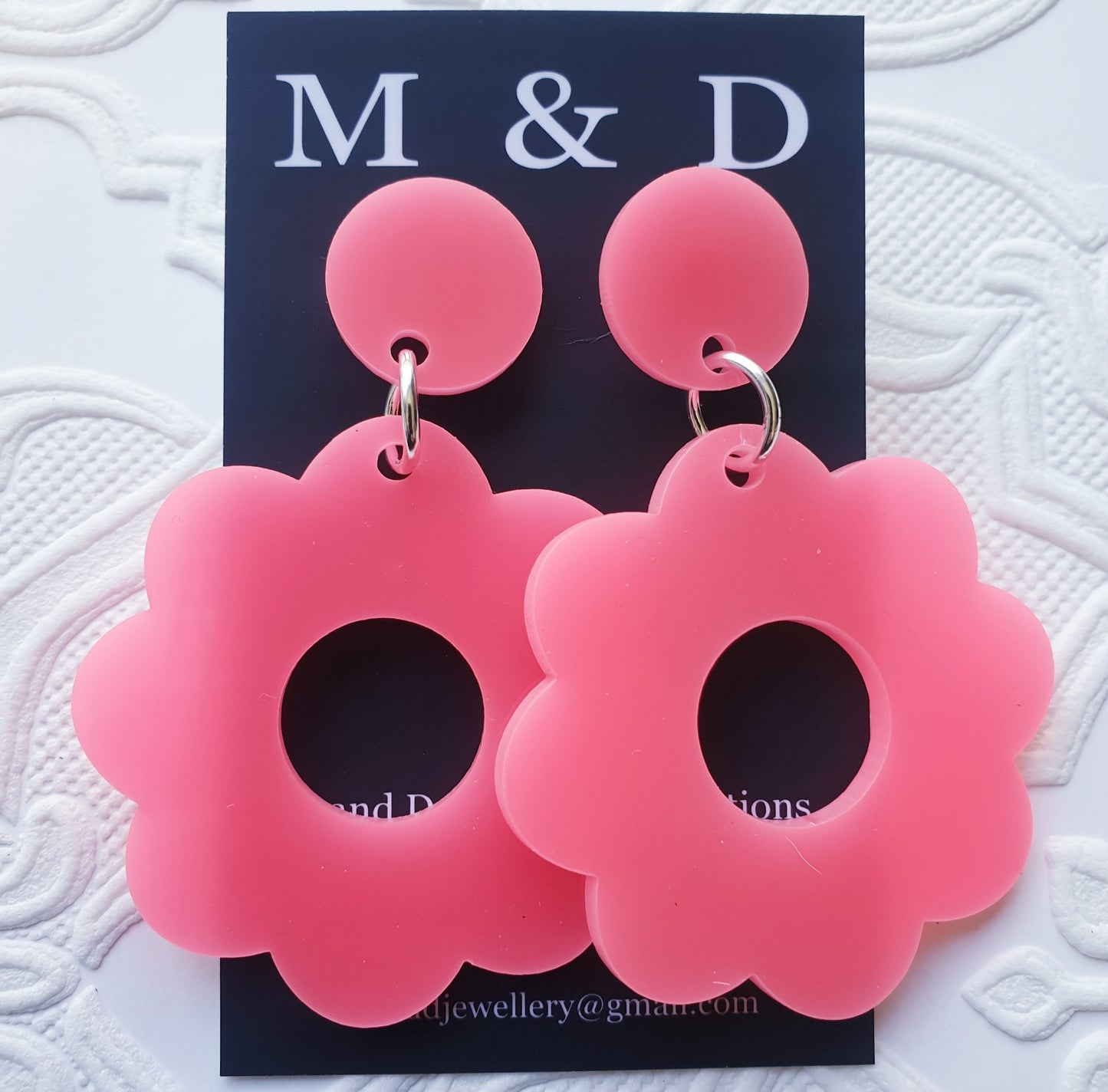 Flower Power Earrings Stud Dangles