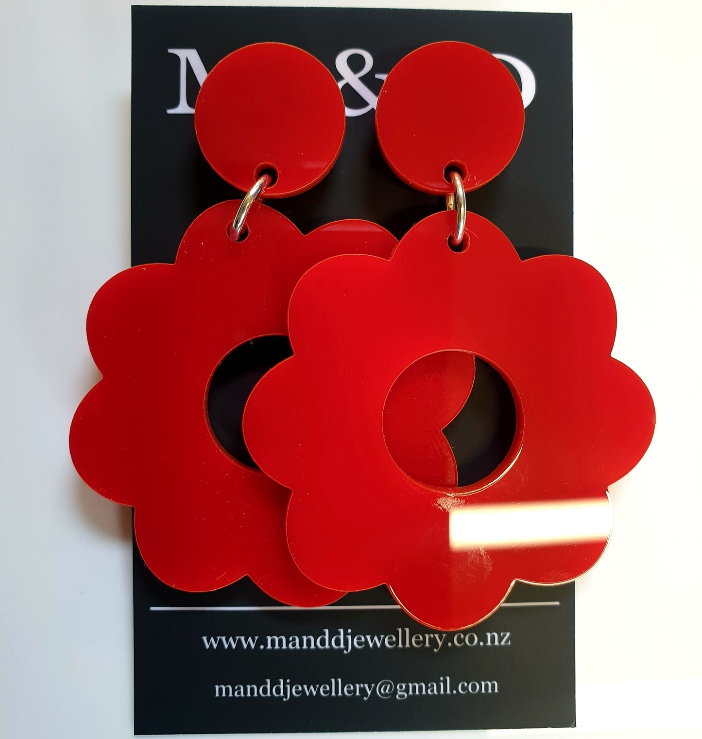 Flower Power Earrings Stud Dangles