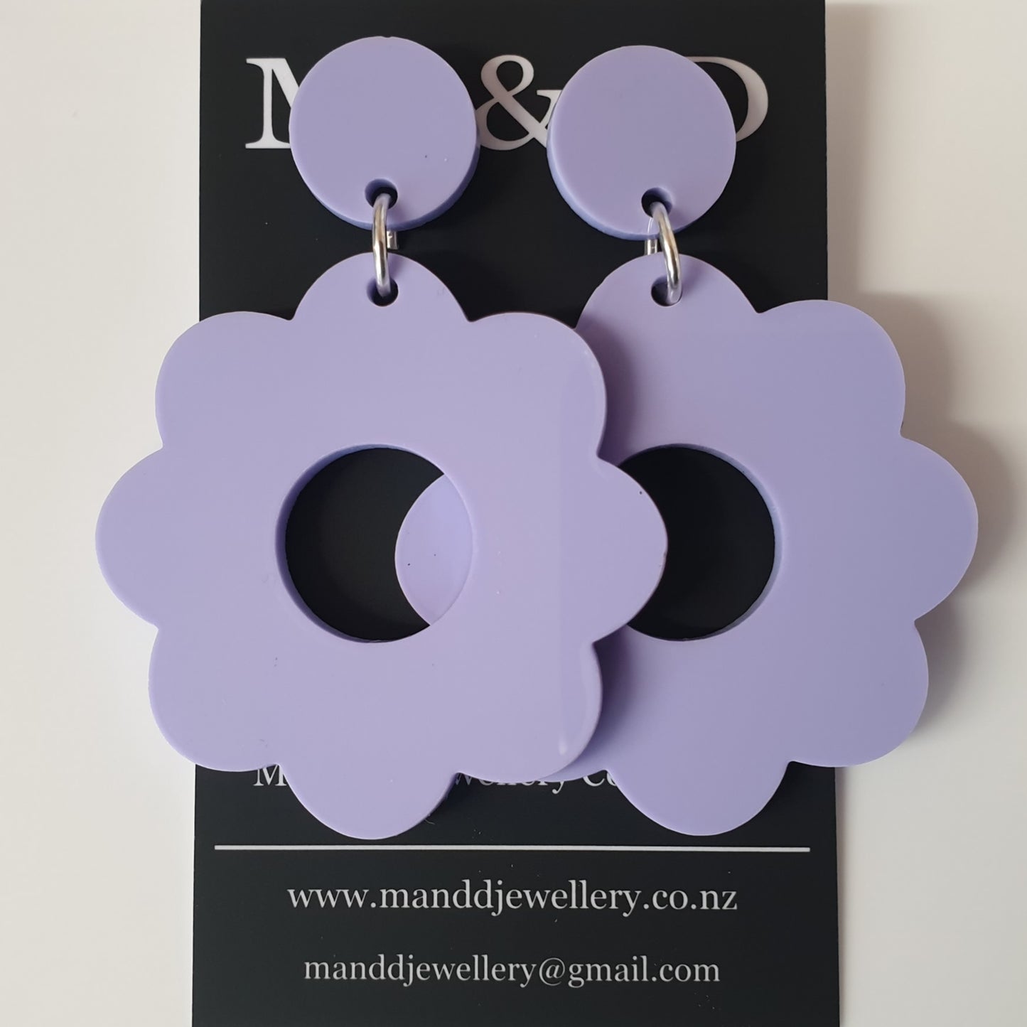 Flower Power Earrings Stud Dangles