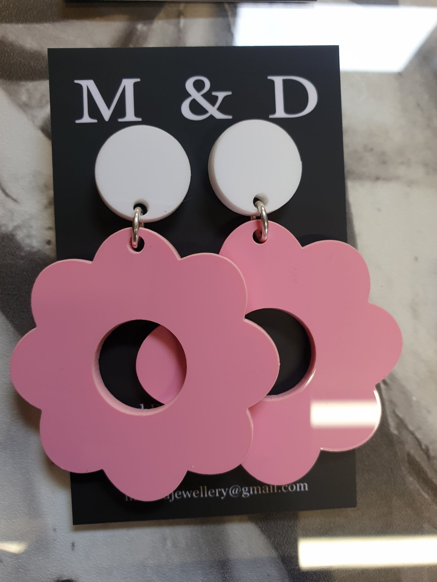 Flower Power Earrings Stud Dangles