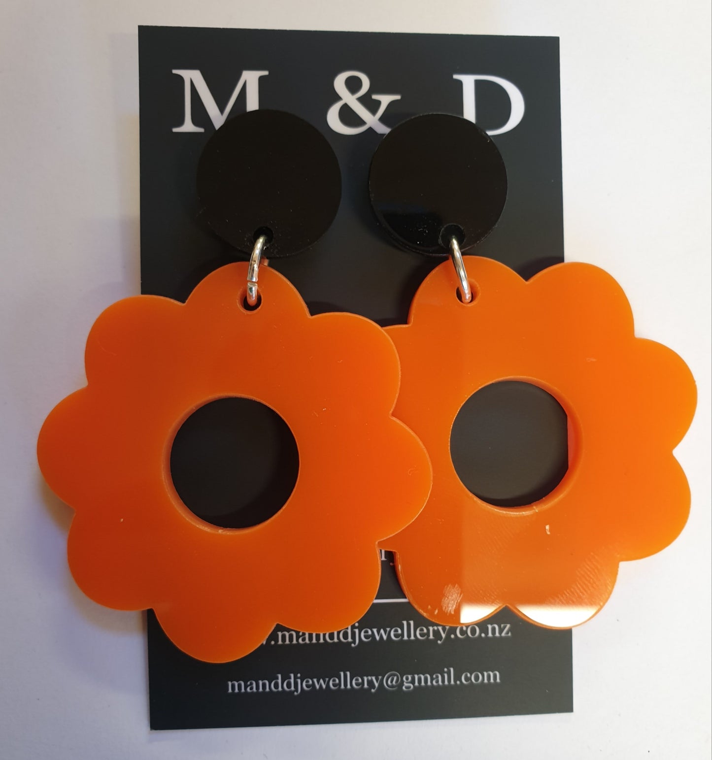 Flower Power Earrings Stud Dangles