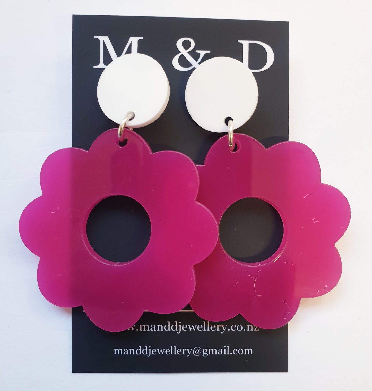 Flower Power Earrings Stud Dangles