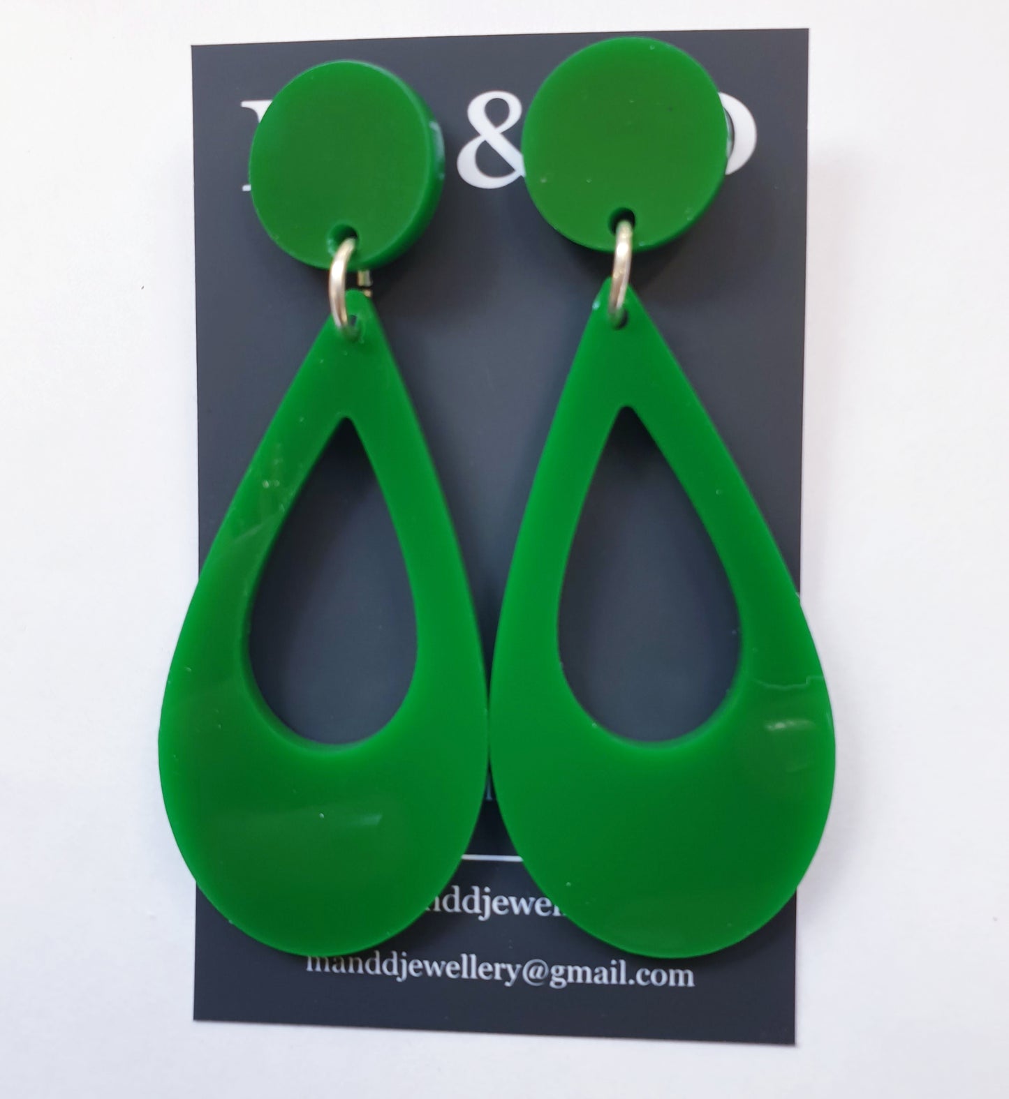 Teardrop Earrings Stud Dangles