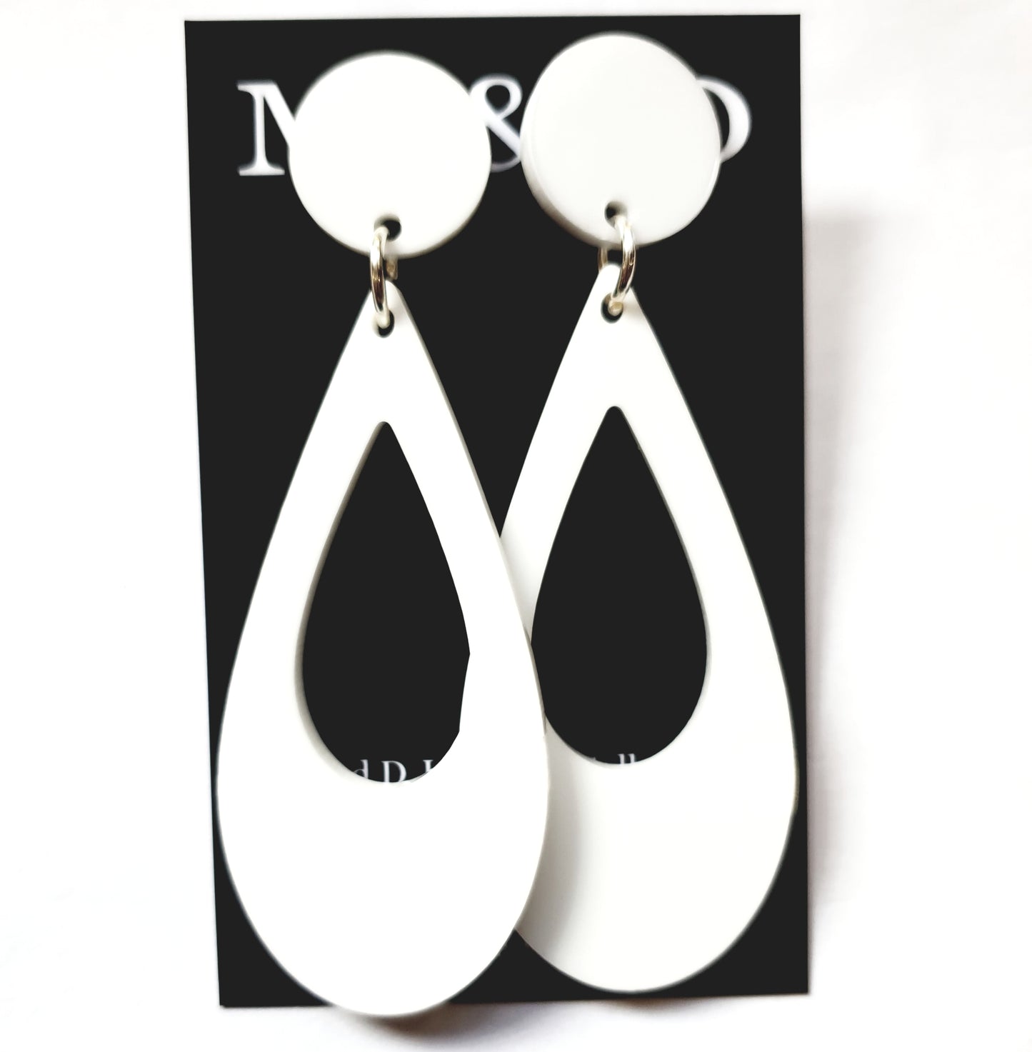 Teardrop Earrings Stud Dangles