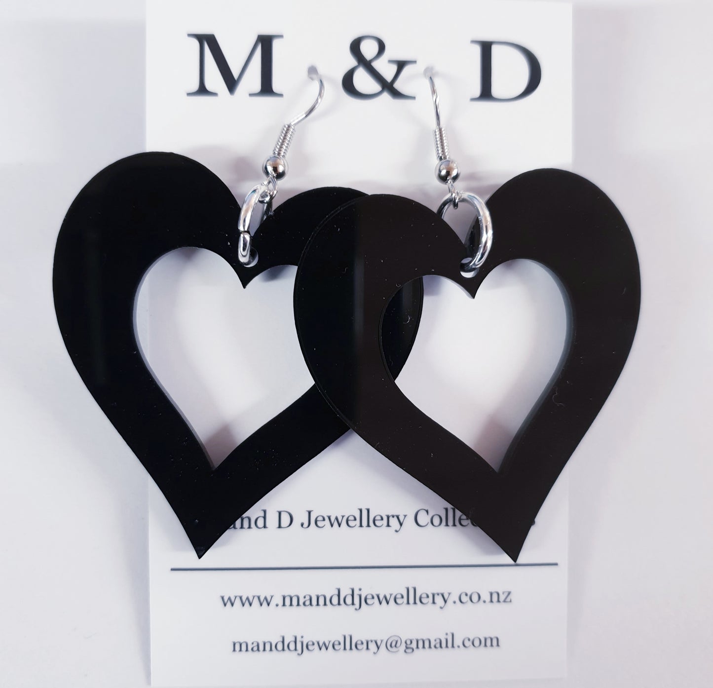 Hearty Heart earrings dangles