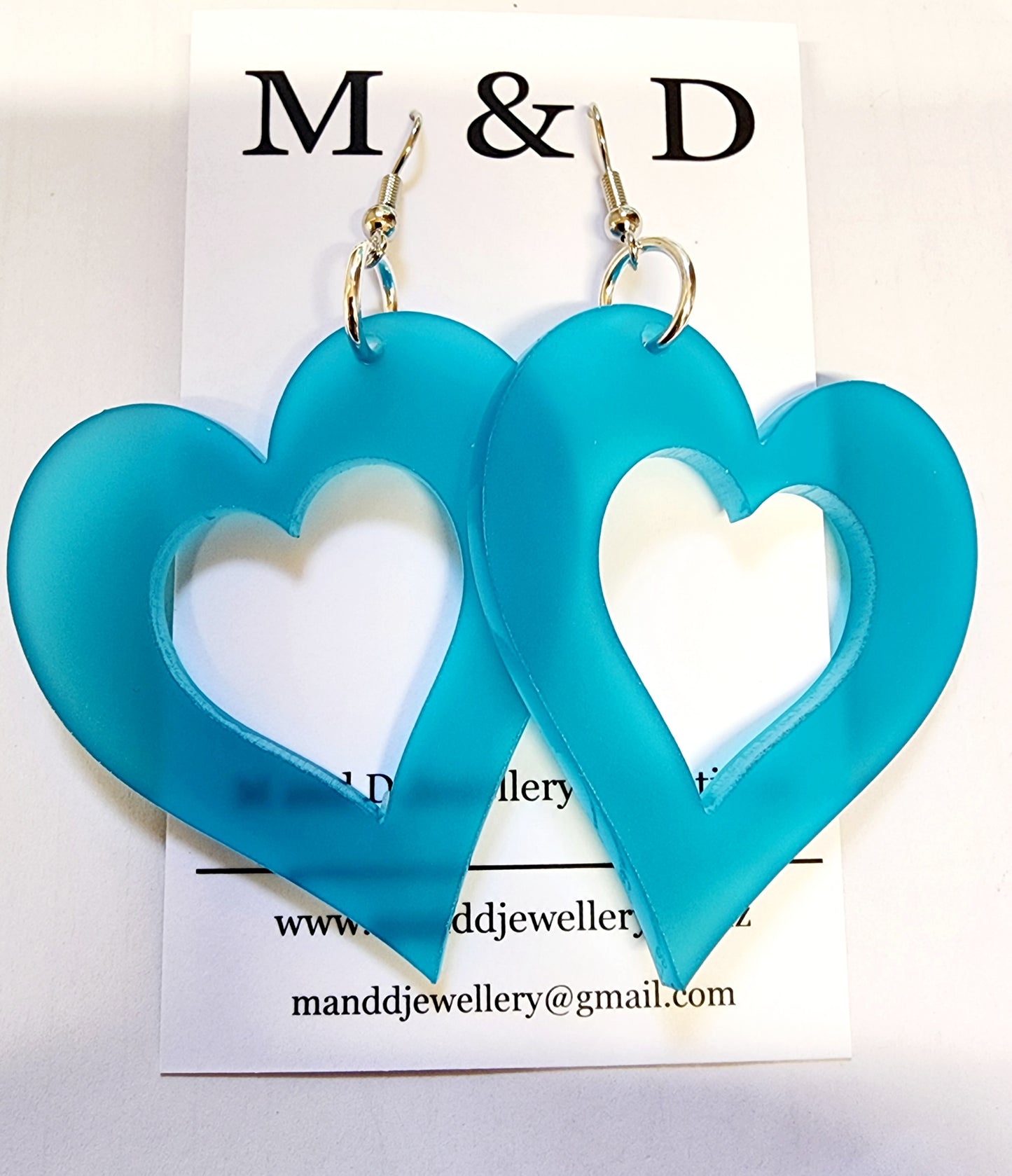 Hearty Heart earrings dangles