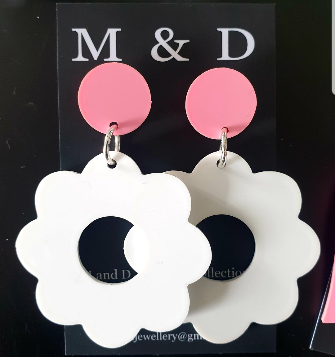 Flower Power Earrings Stud Dangles