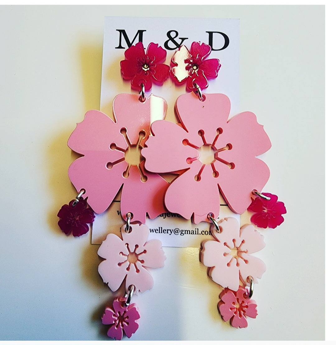 Blossom Chandelier Earrings SDBC