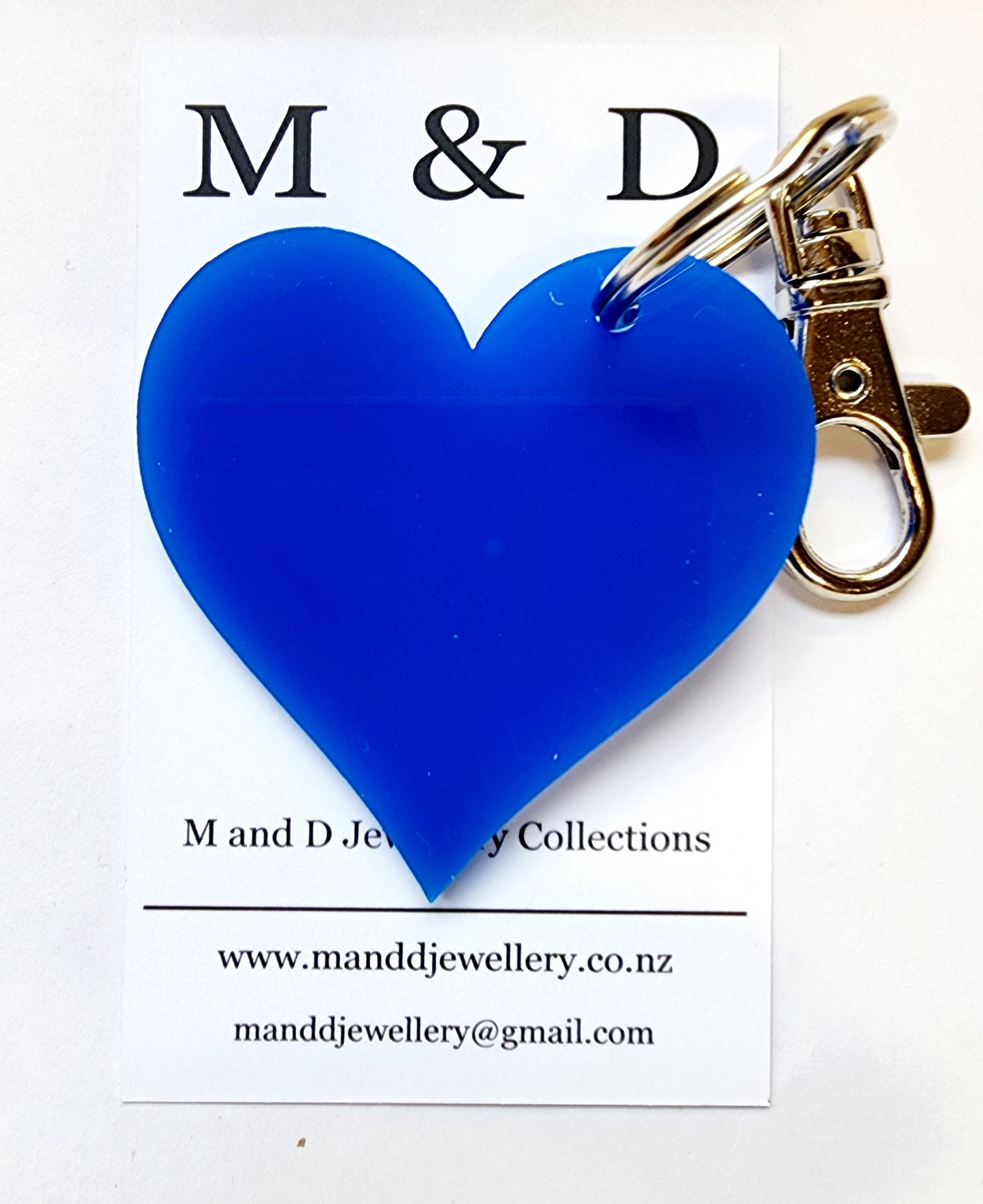 Heart Key Rings / Bag Tags