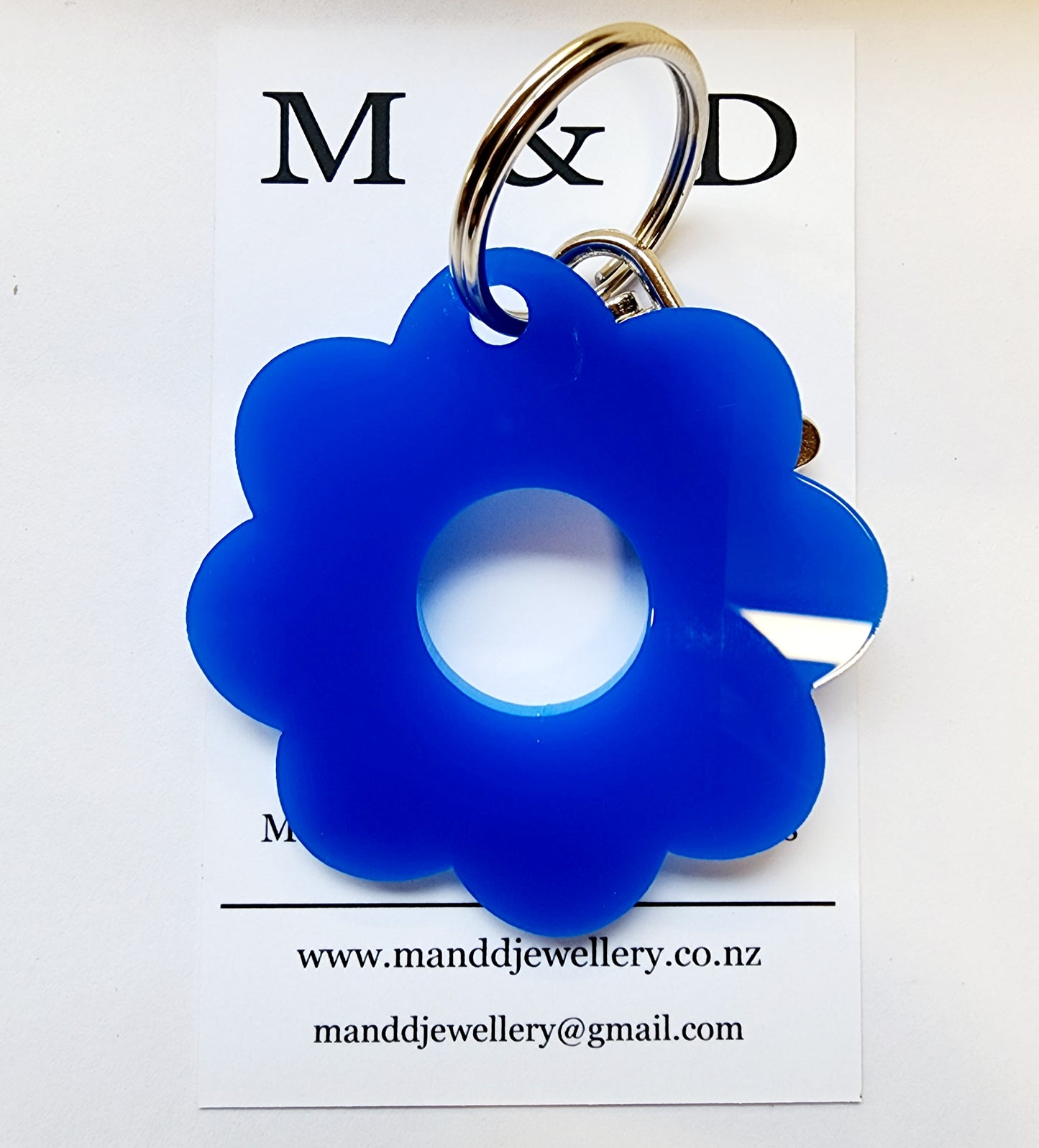 Flower Power Key Rings / Bag Tags