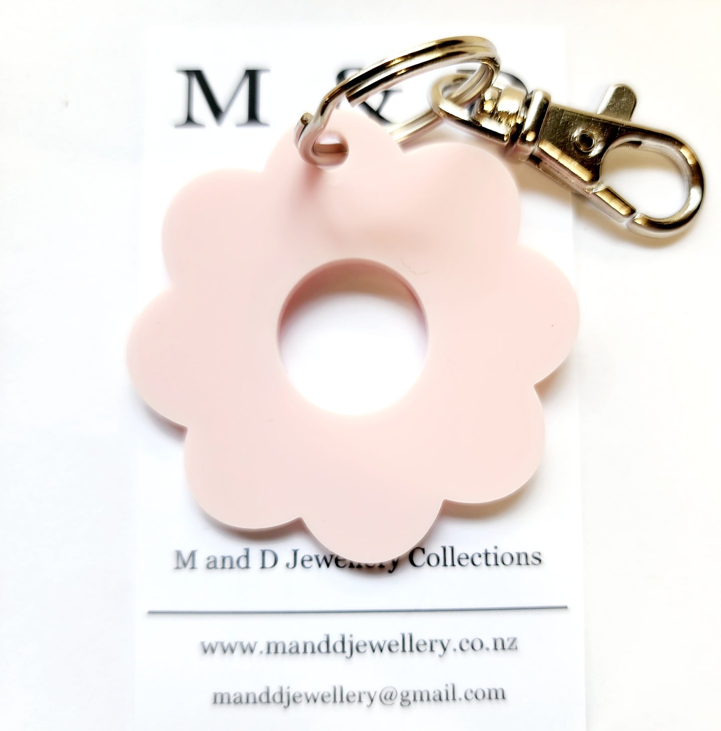 Flower Power Key Rings / Bag Tags