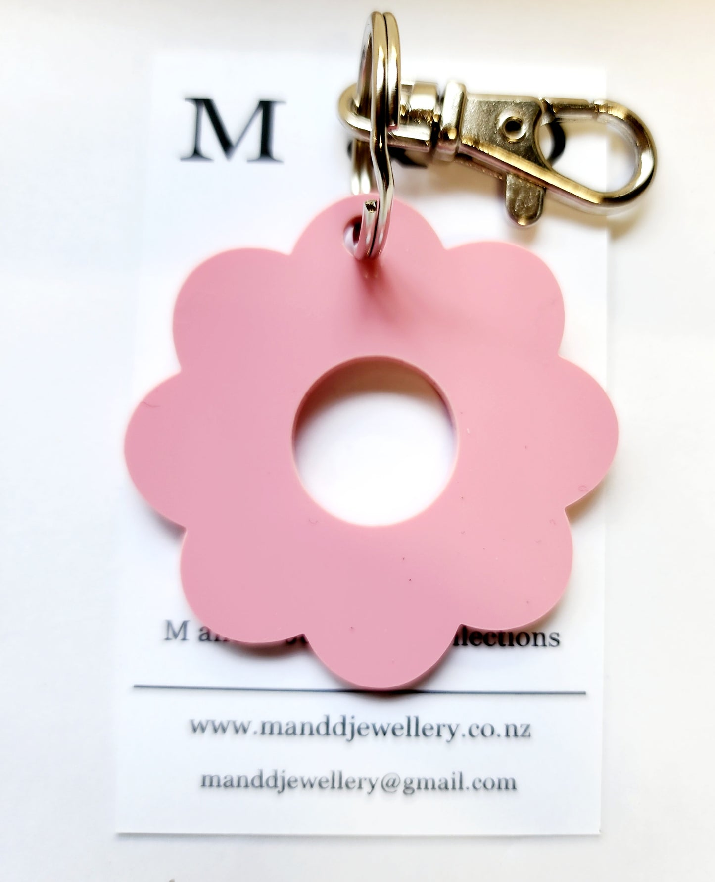 Flower Power Key Rings / Bag Tags