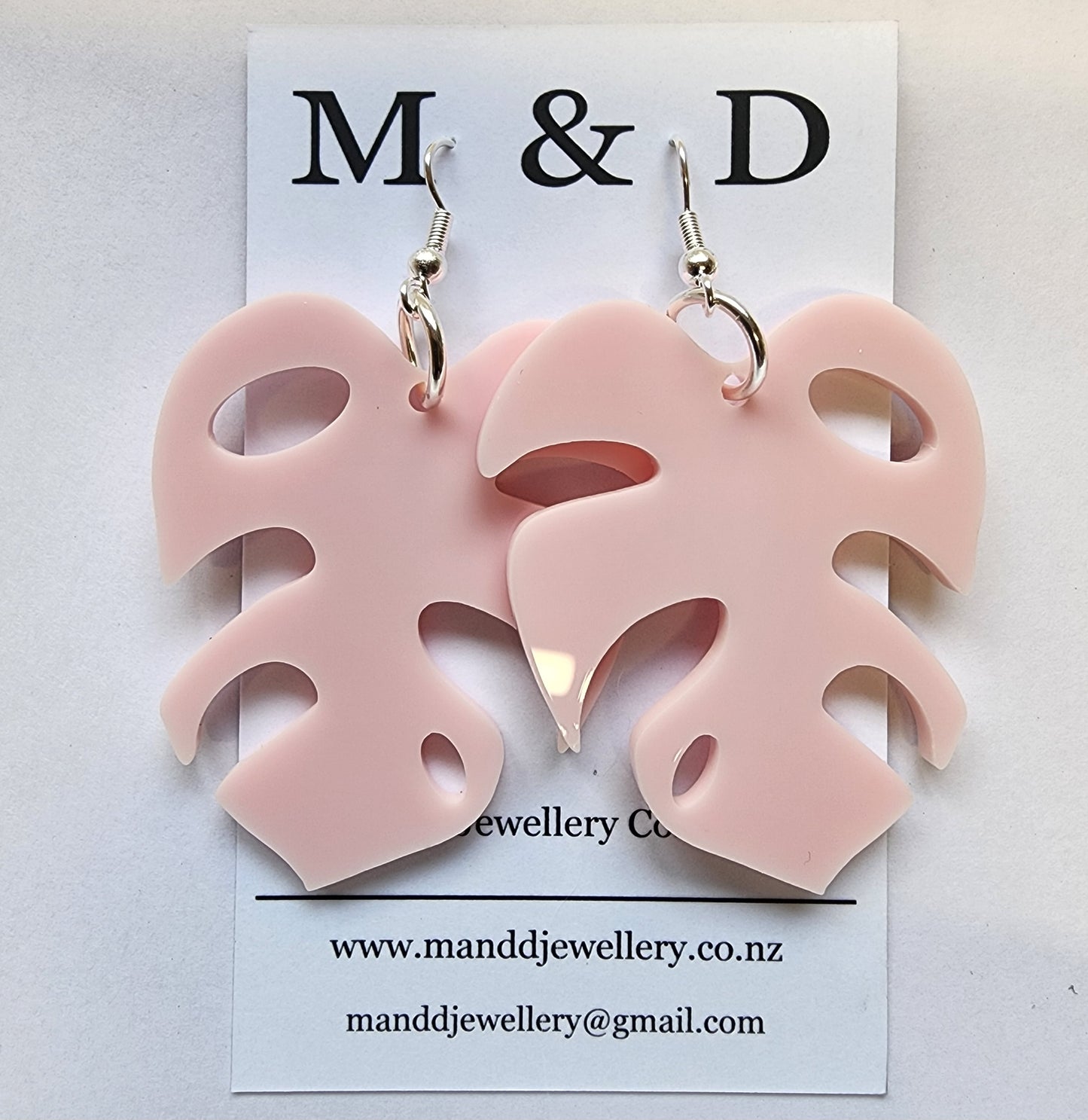 Monstera Dangles Earrings