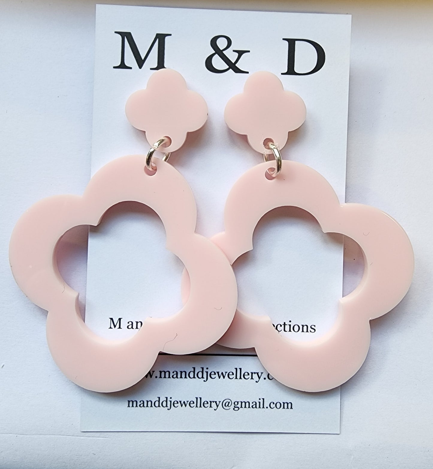 Clover Stud Dangles Earrings